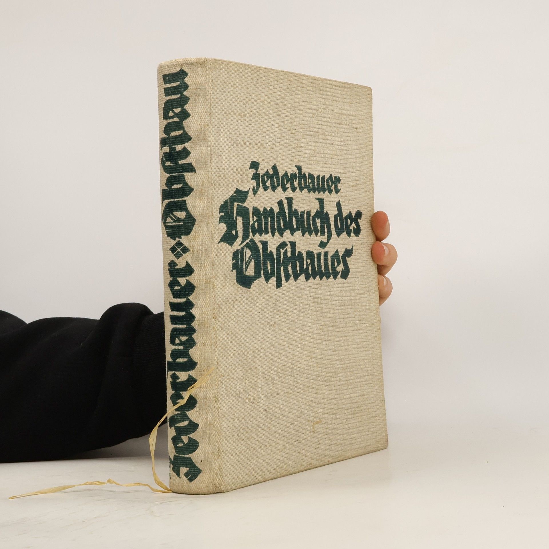 Emmerich Zederbauer Handbuch des Obstbaues