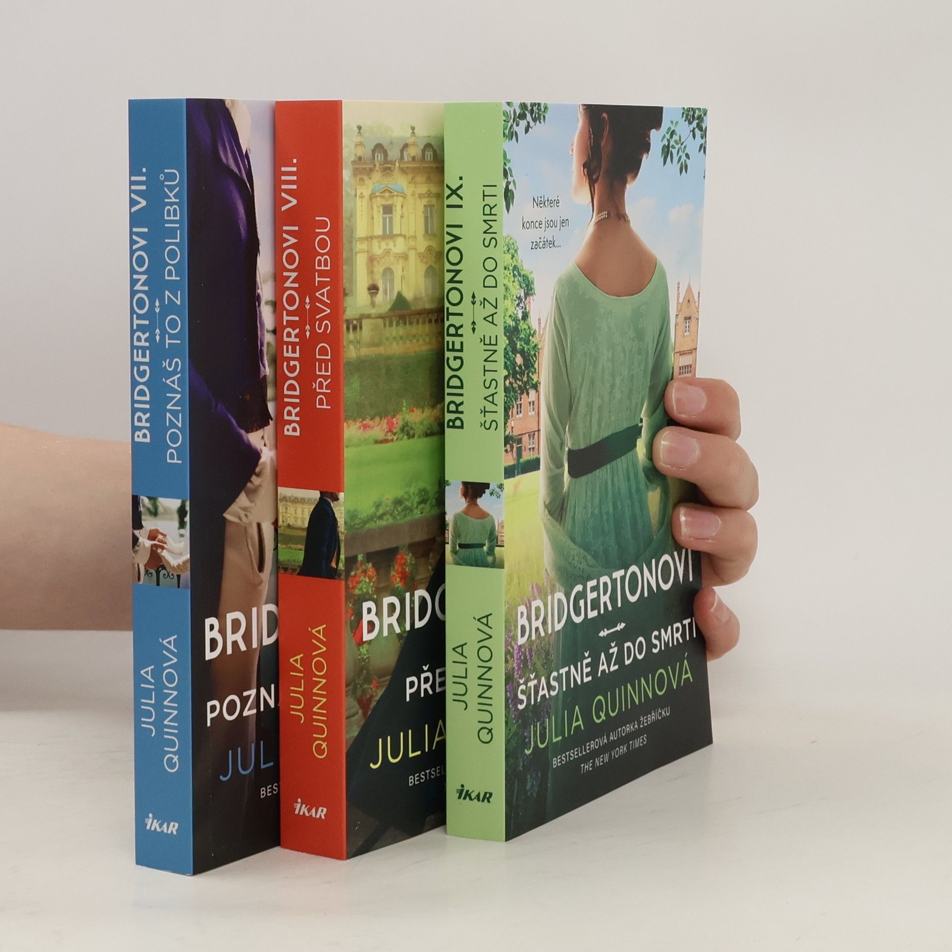 Julie Quinnová Bridgertonovi : kolekce 7-9