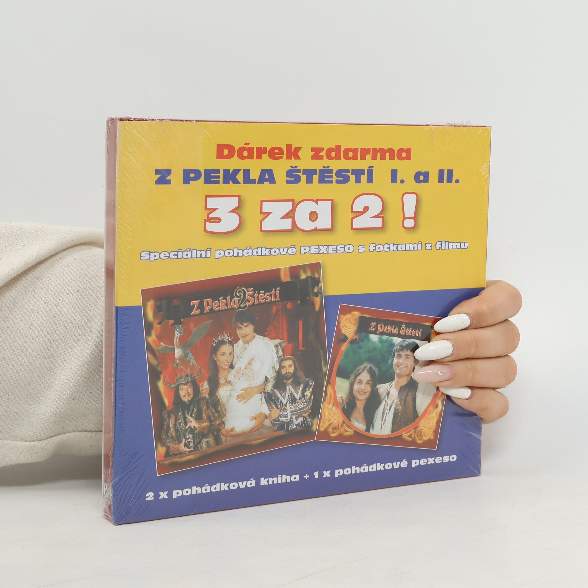 Kolektiv autorů Balíček 2ks Z pekla štěstí 1. + Z pekla štěstí 2.+ dárek