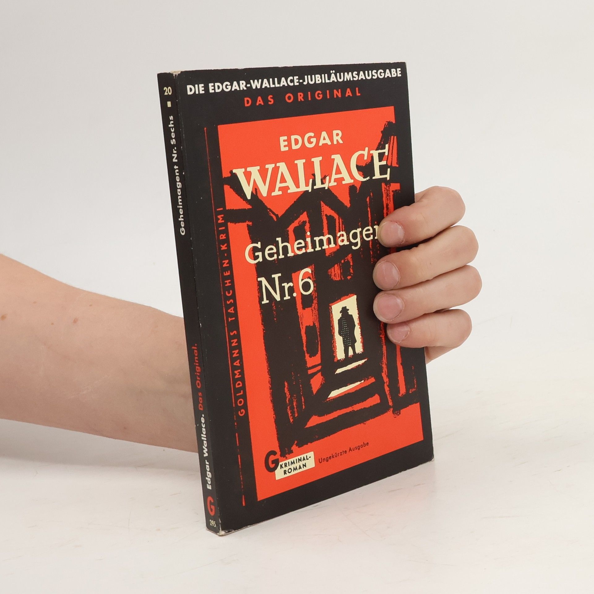 Edgar Wallace Geheimagent N[umme]r 6 [sechs]