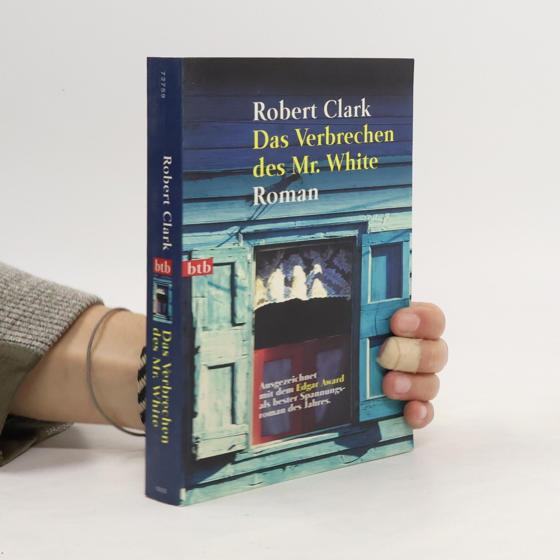 Robert Clark Das Verbrechen des Mr. White. Ausgezeichnet mit dem Edgar Allan Poe Award 1999, Kategorie Best Novel. Roman. Aus d. Amerikan. v. Maak Flatten