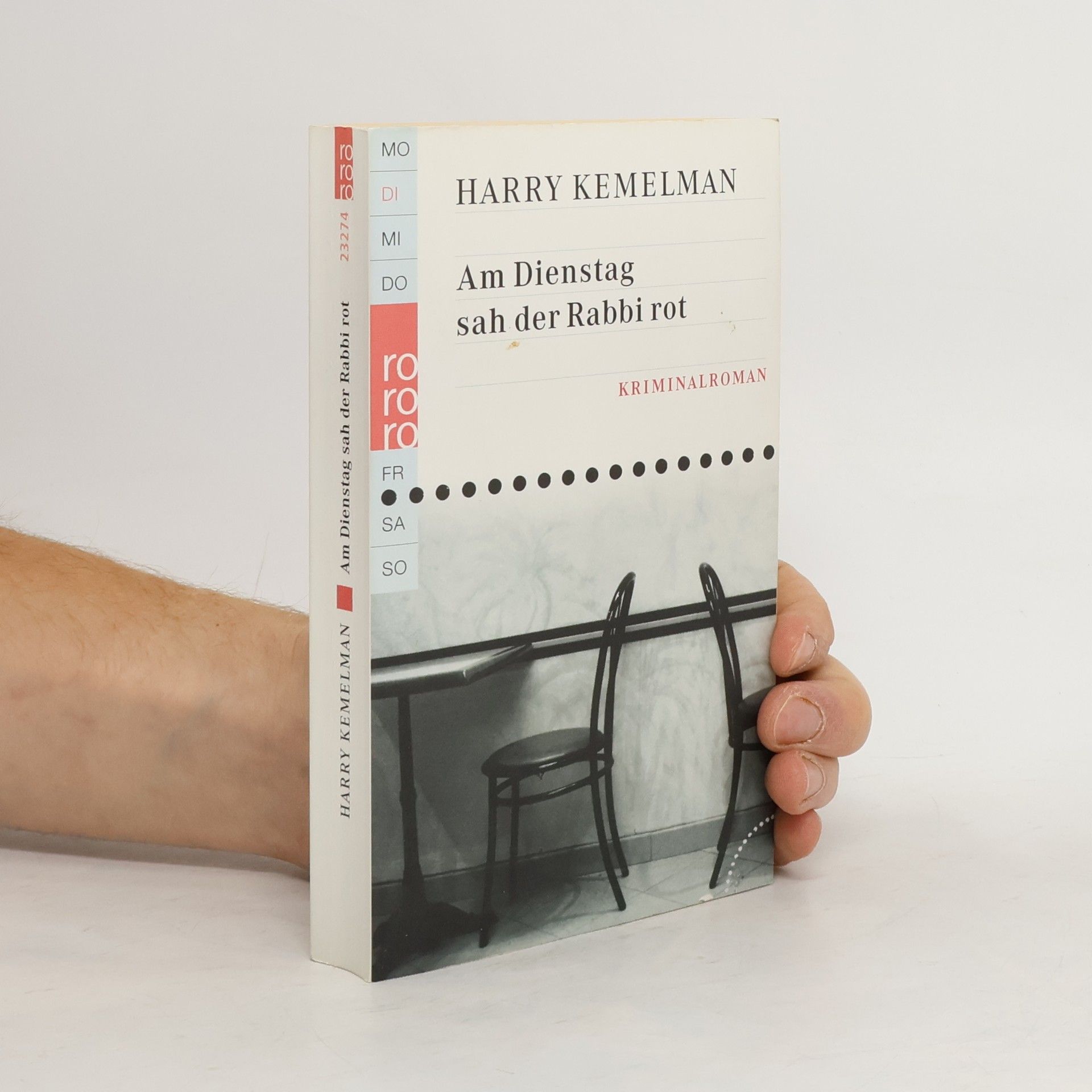 Harry Kemelman Am Dienstag sah der Rabbi rot