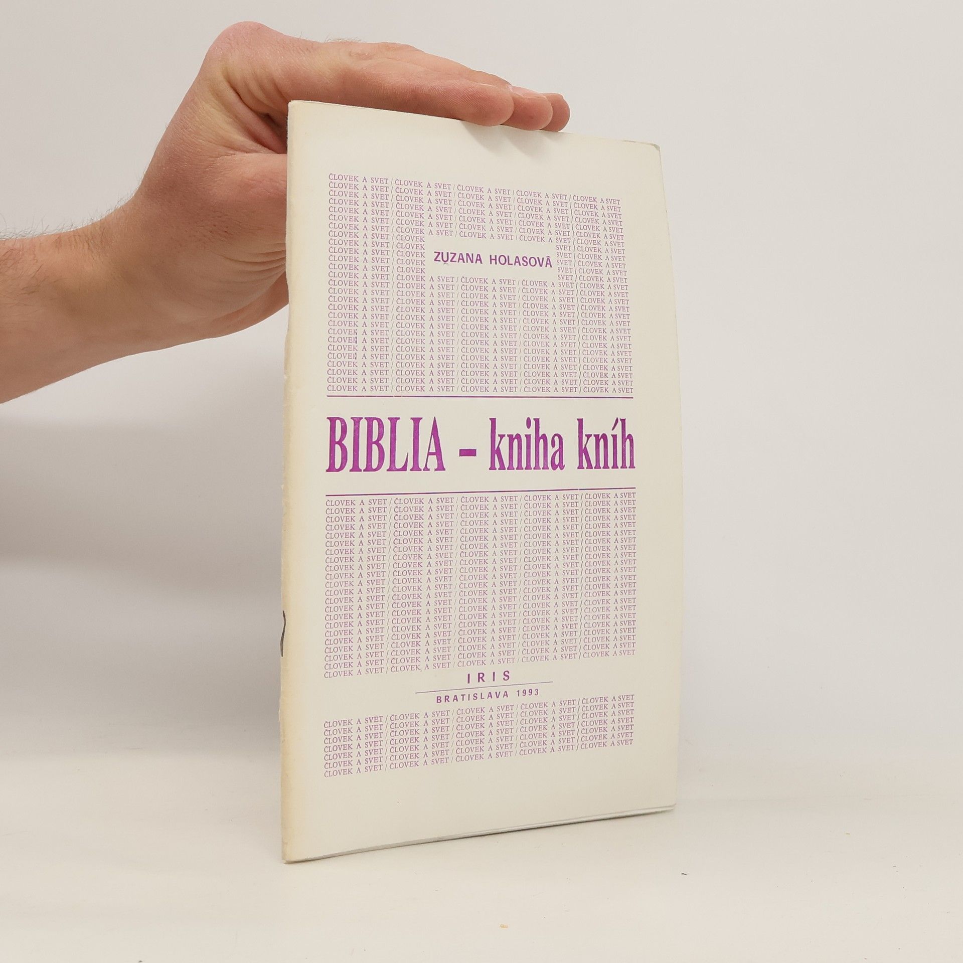 Zuzana Holasova Biblia - kniha kníh