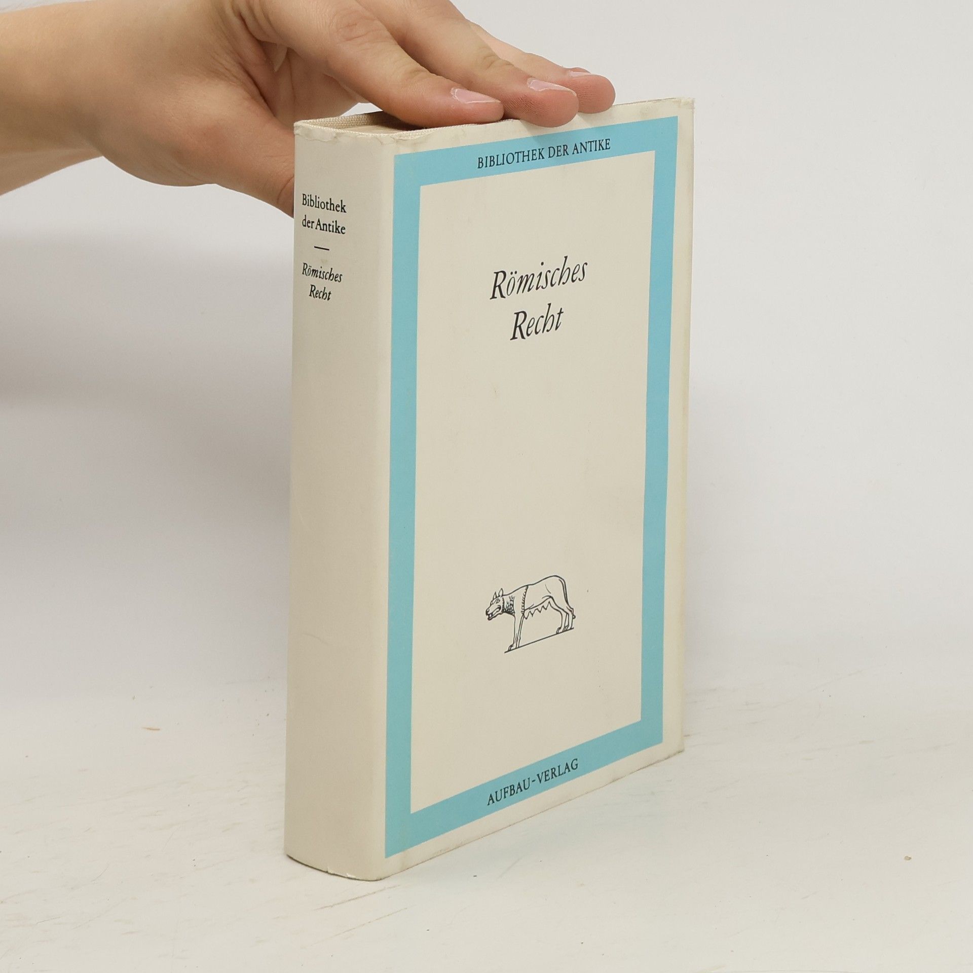 Autores varios Bibliothek der Antike: Römisches recht