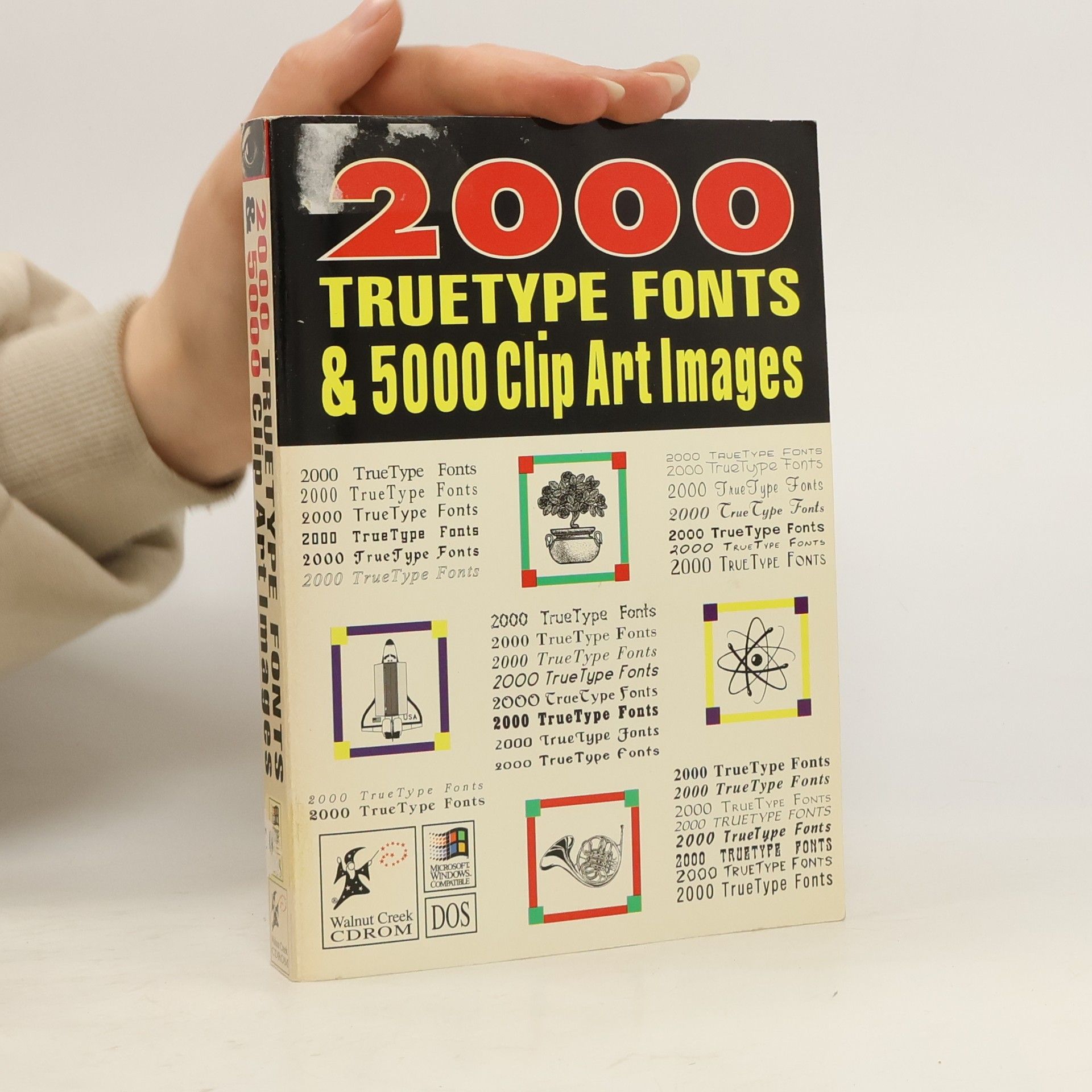 AA.VV. 2000 True Type Fonts & 5000 Clip Art Images