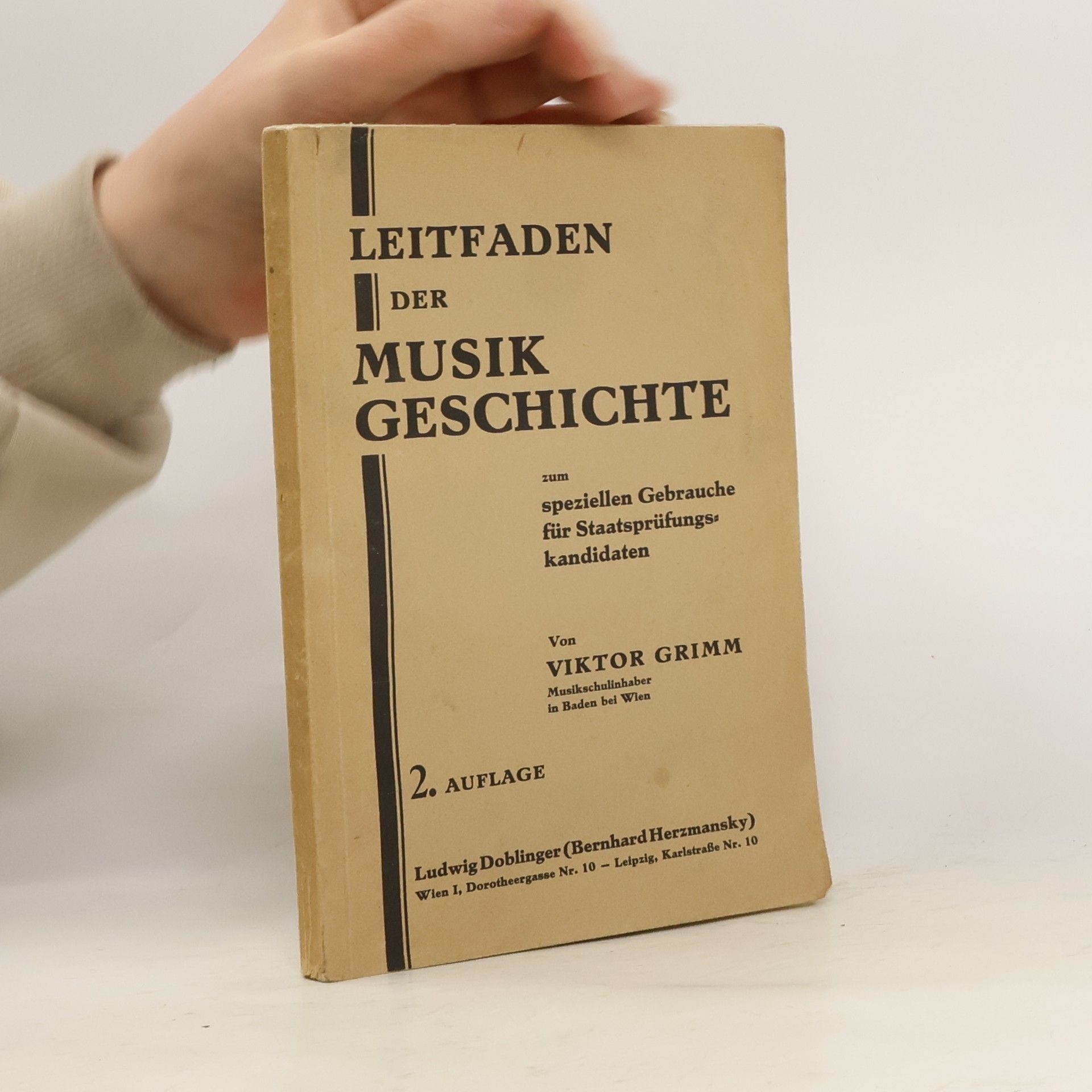 Leitfaden der Musikgeschichte