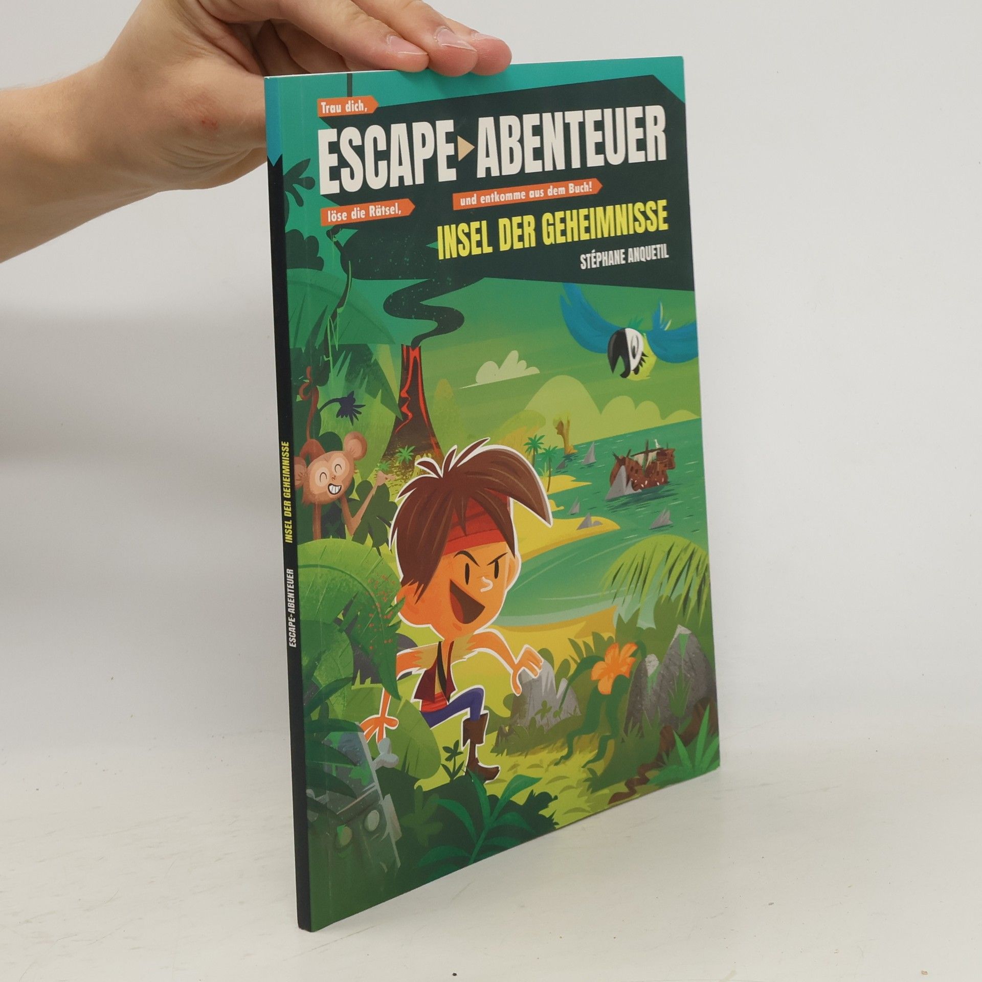 Stéphanie Anquetil Escape Abenteuer: Insel der Geheimnisse