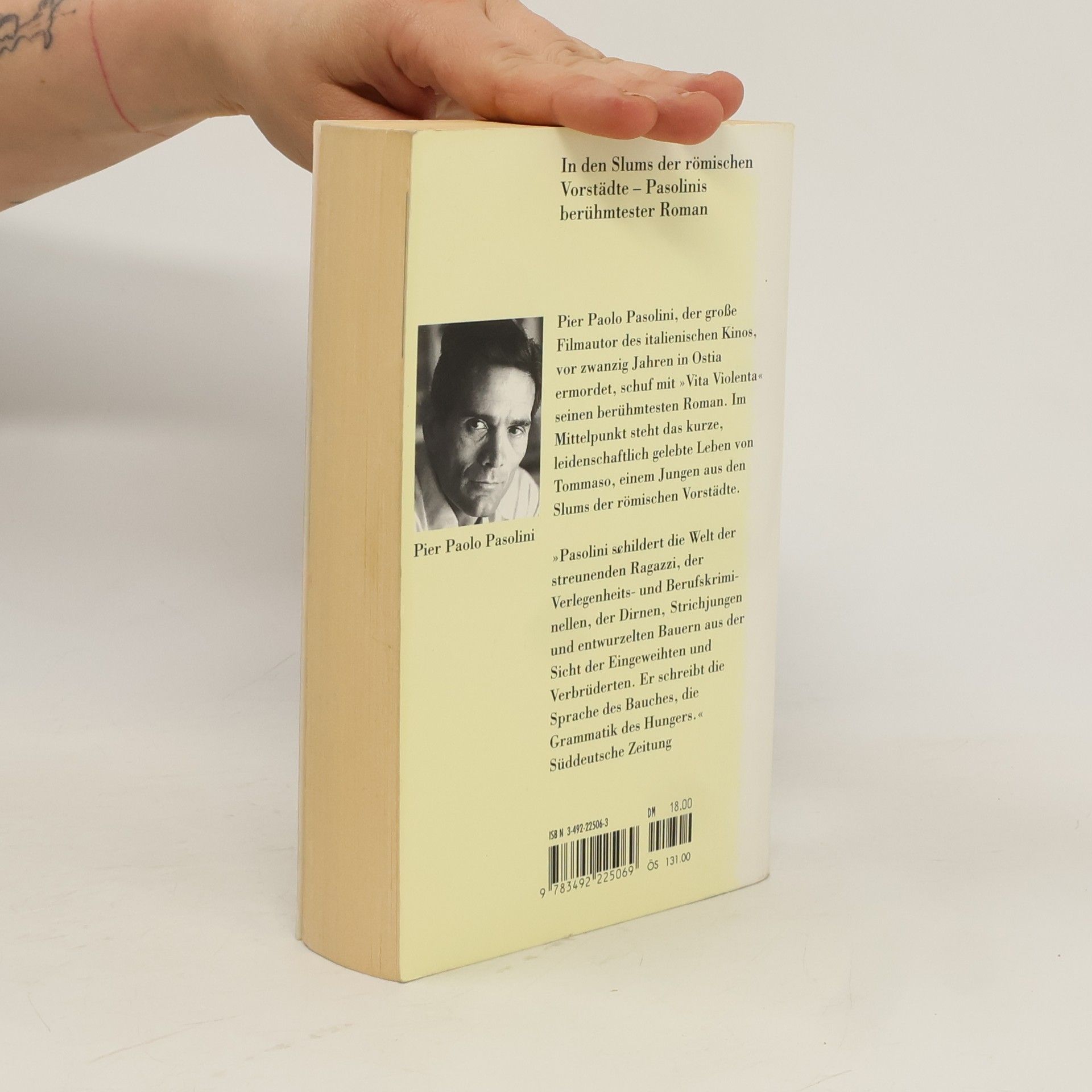 Pier Paolo Pasolini Vita violenta