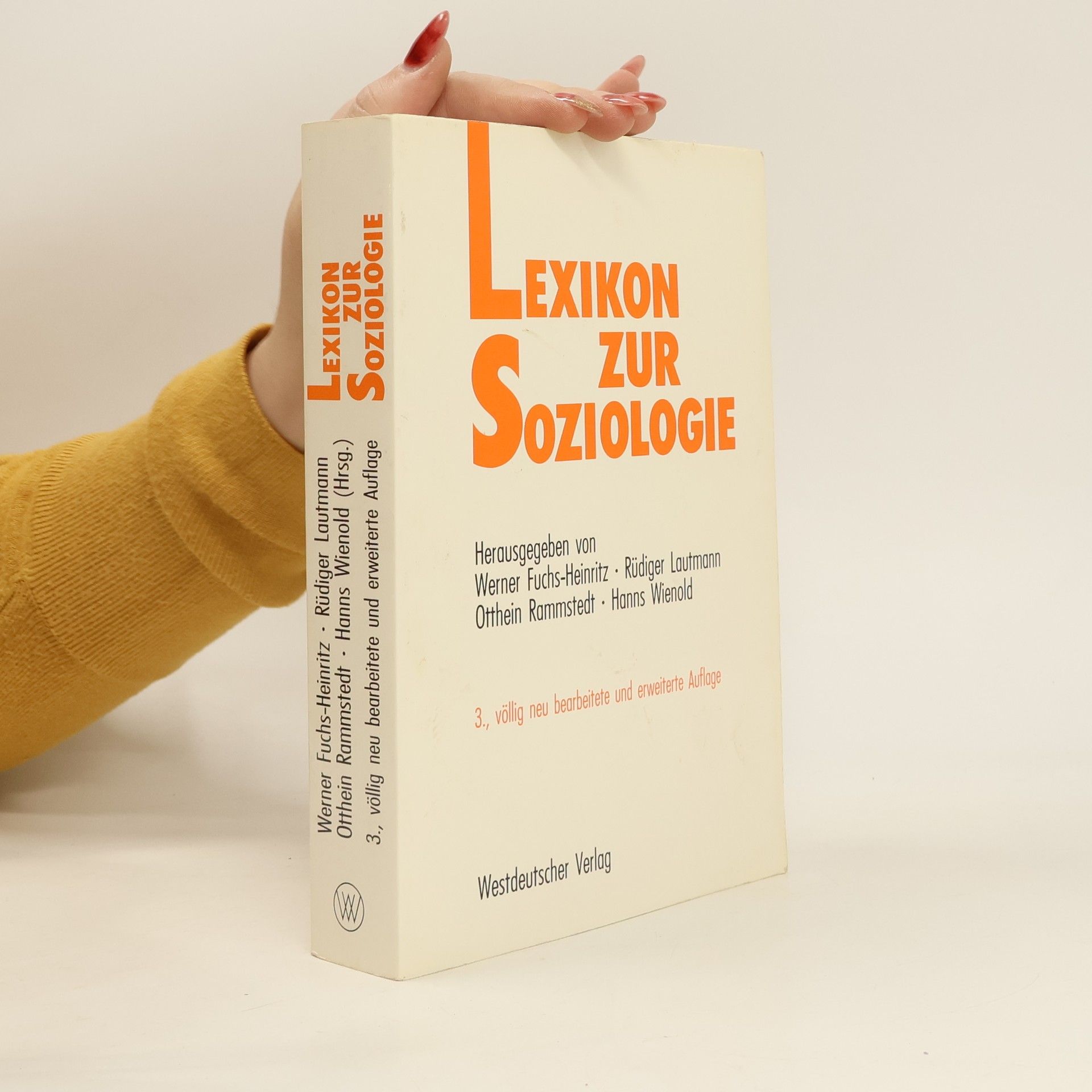 Werner Fuchs-Heinritz Lexikon der Soziologie