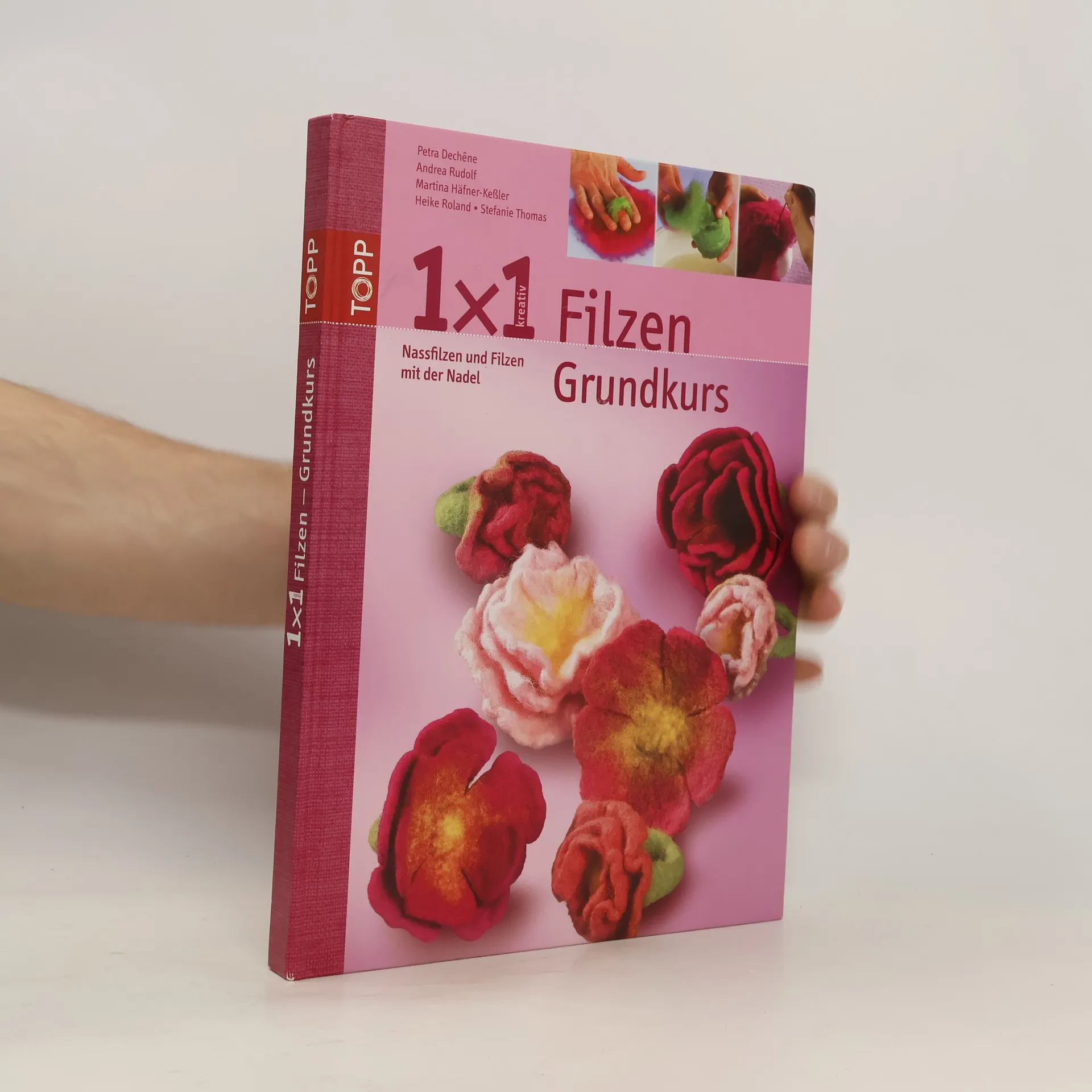 1x1 kreativ filzen | Buch | Petra Deche ne
