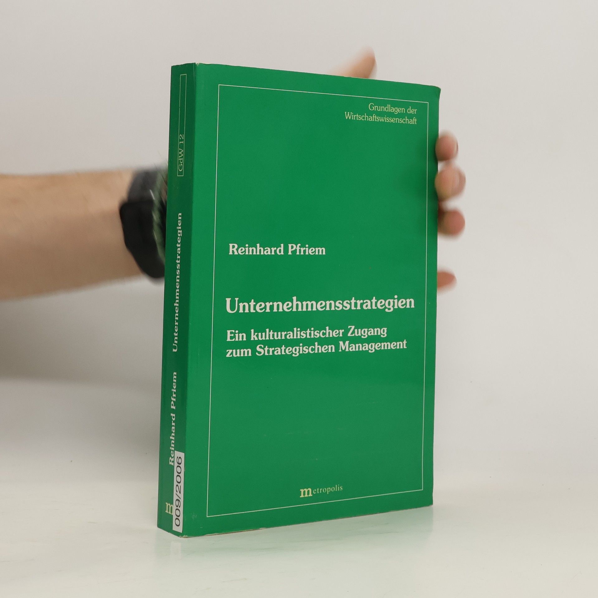 Reinhard Pfriem Unternehmensstrategien