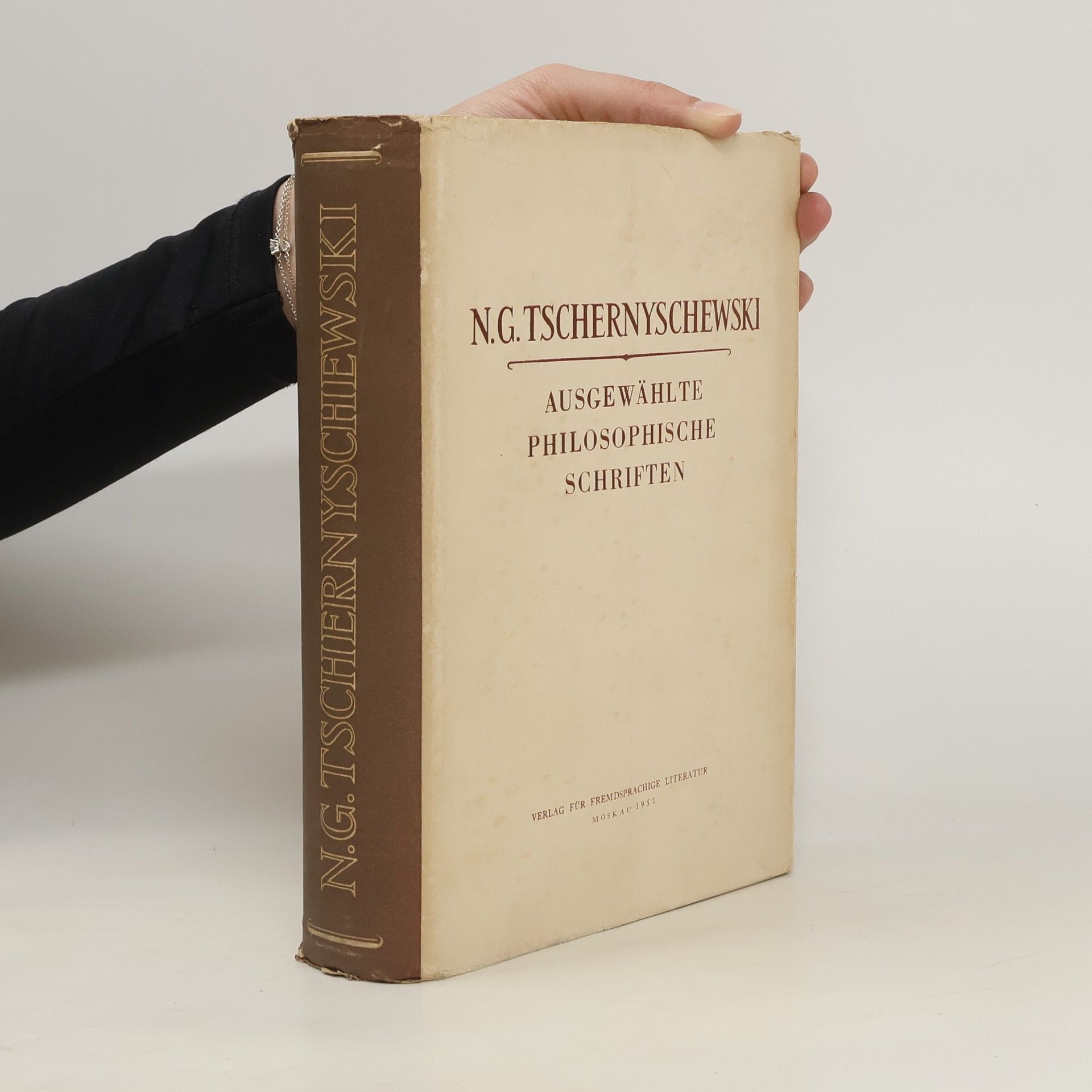 N. G. Tschernyschewski Ausgewählte philosophische Schriften