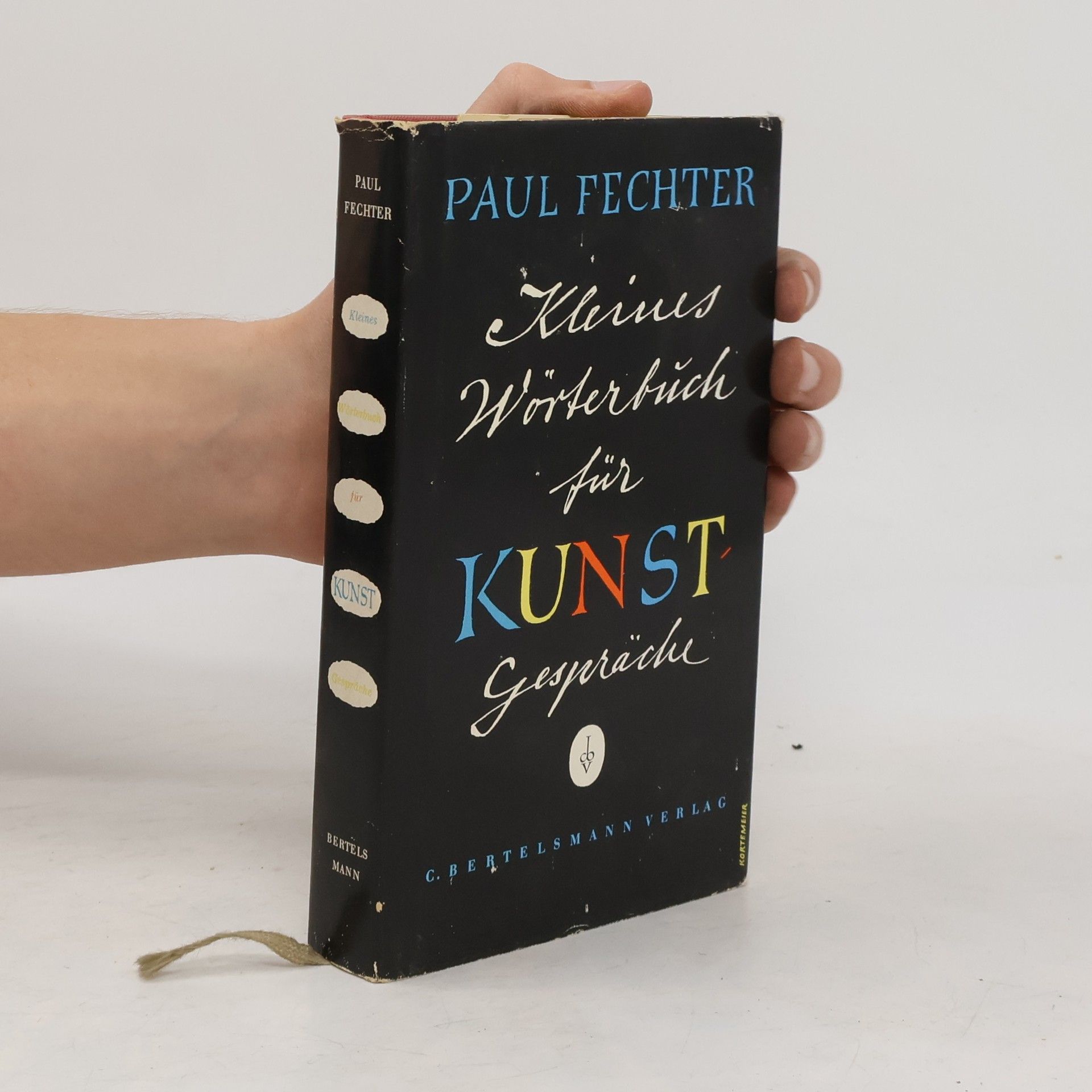 Paul Fechter Kleines Wörterbuch für Kunstgespräche