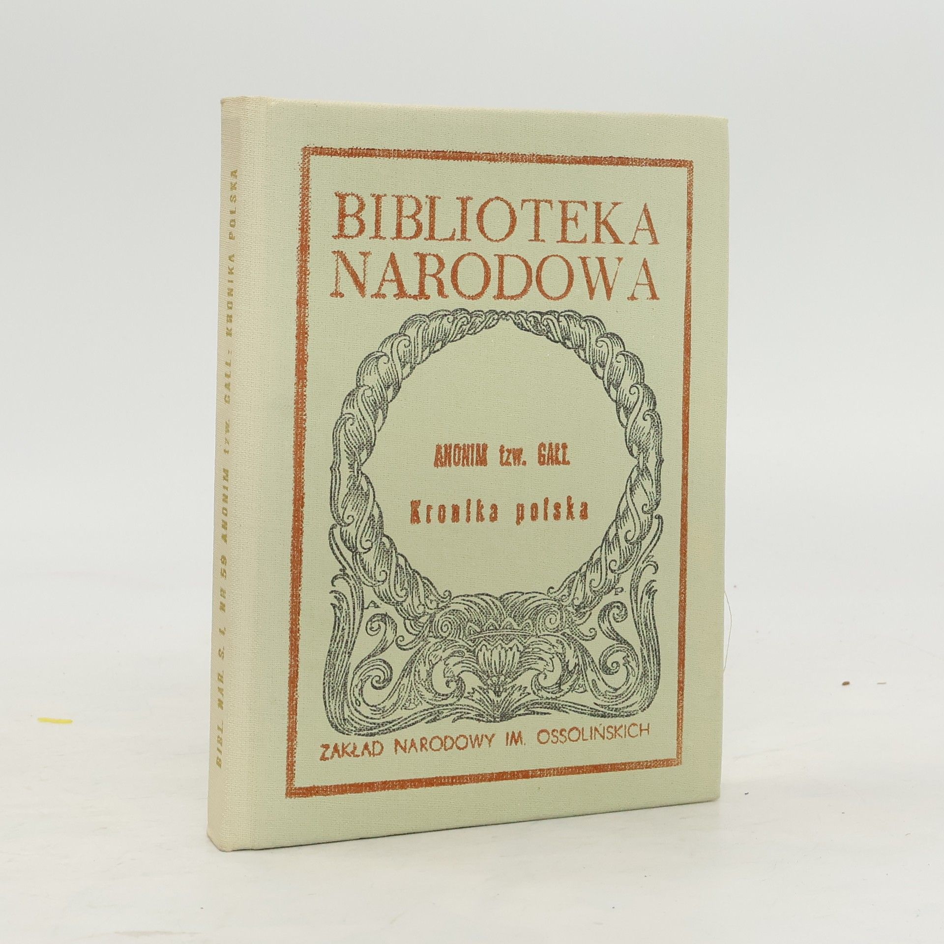 Gallus Anonymus Bibliotheka narodowa Kronika polska