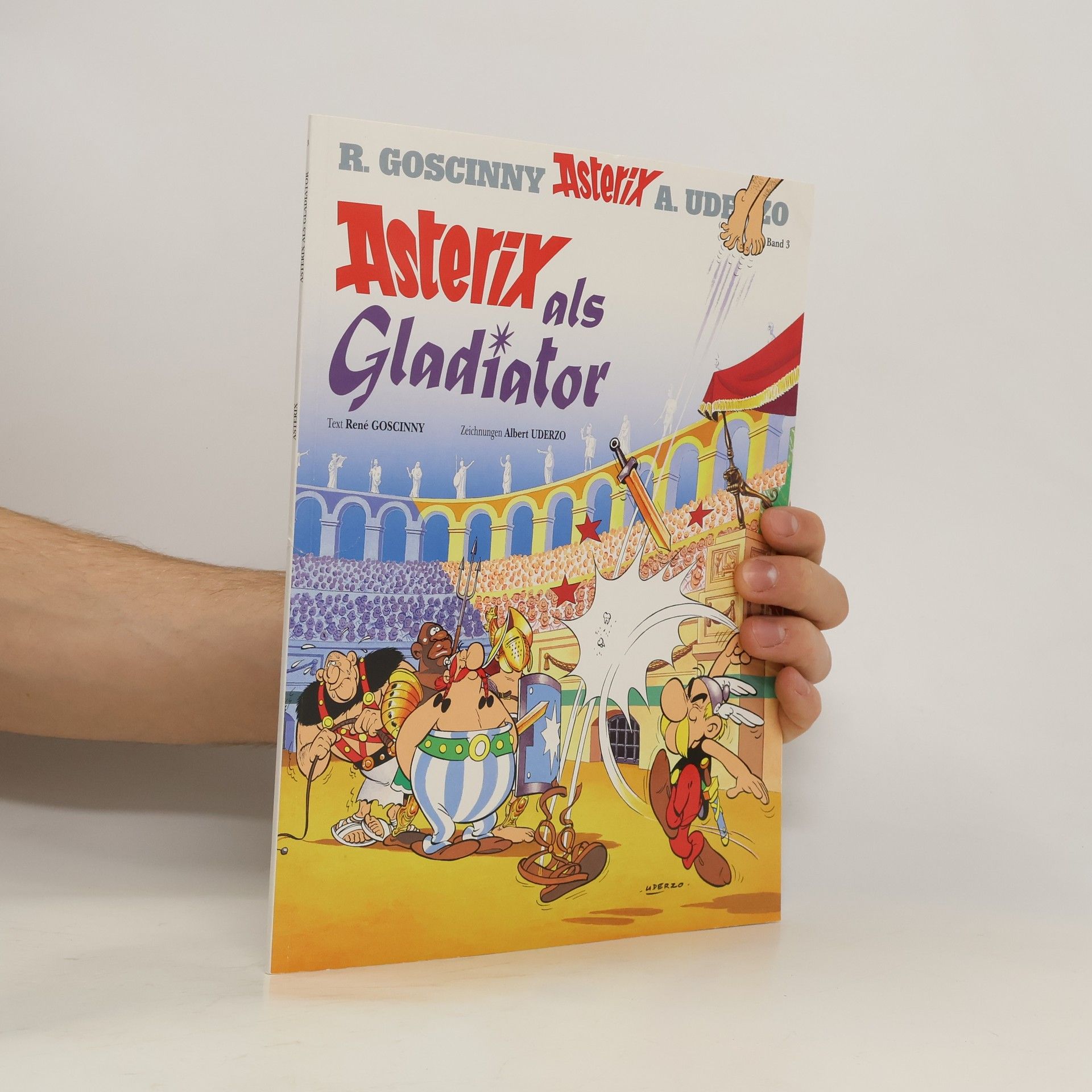 Albert Uderzo Asterix als Gladiator. Band 3