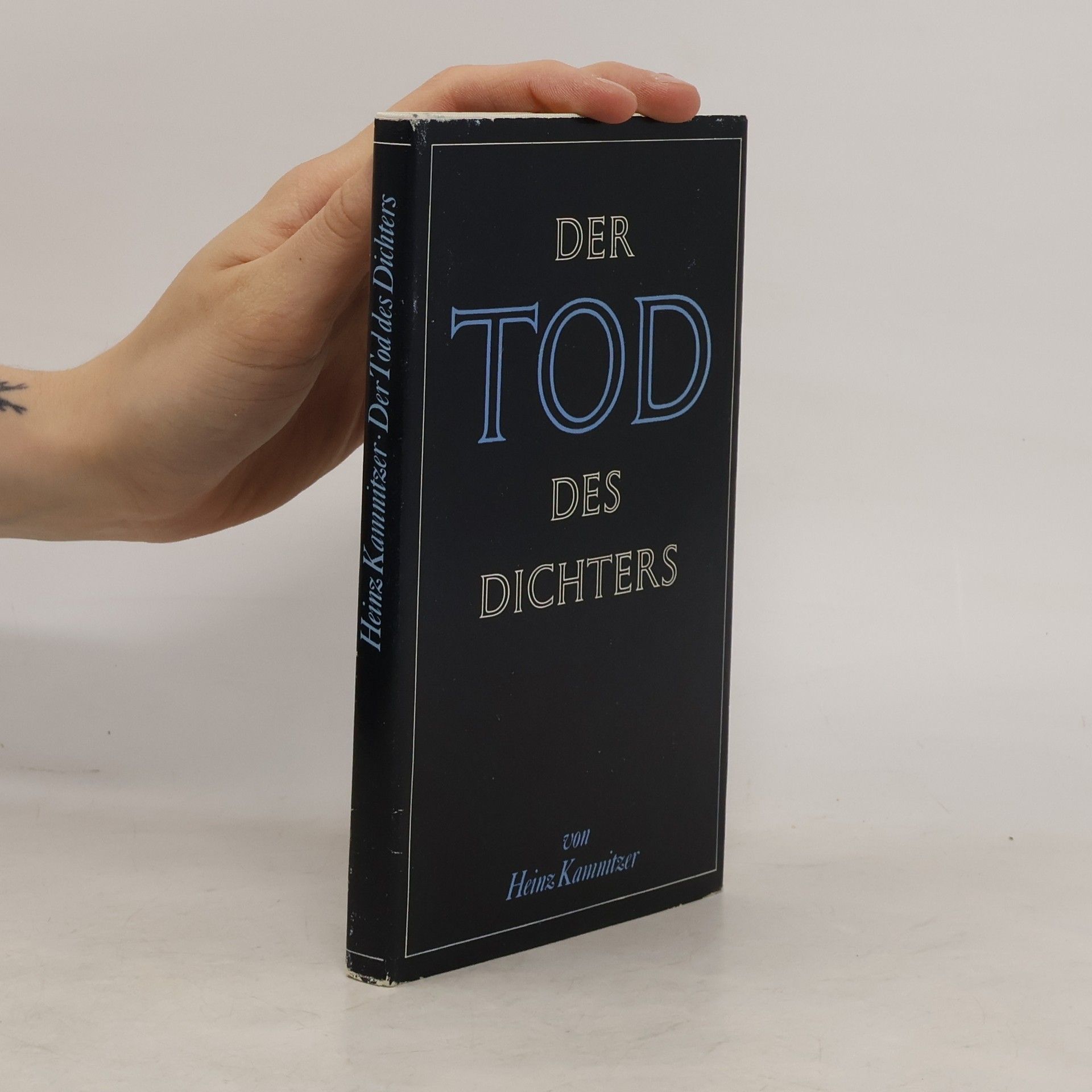 Heinz Kamnitzer Der Tod des Dichters