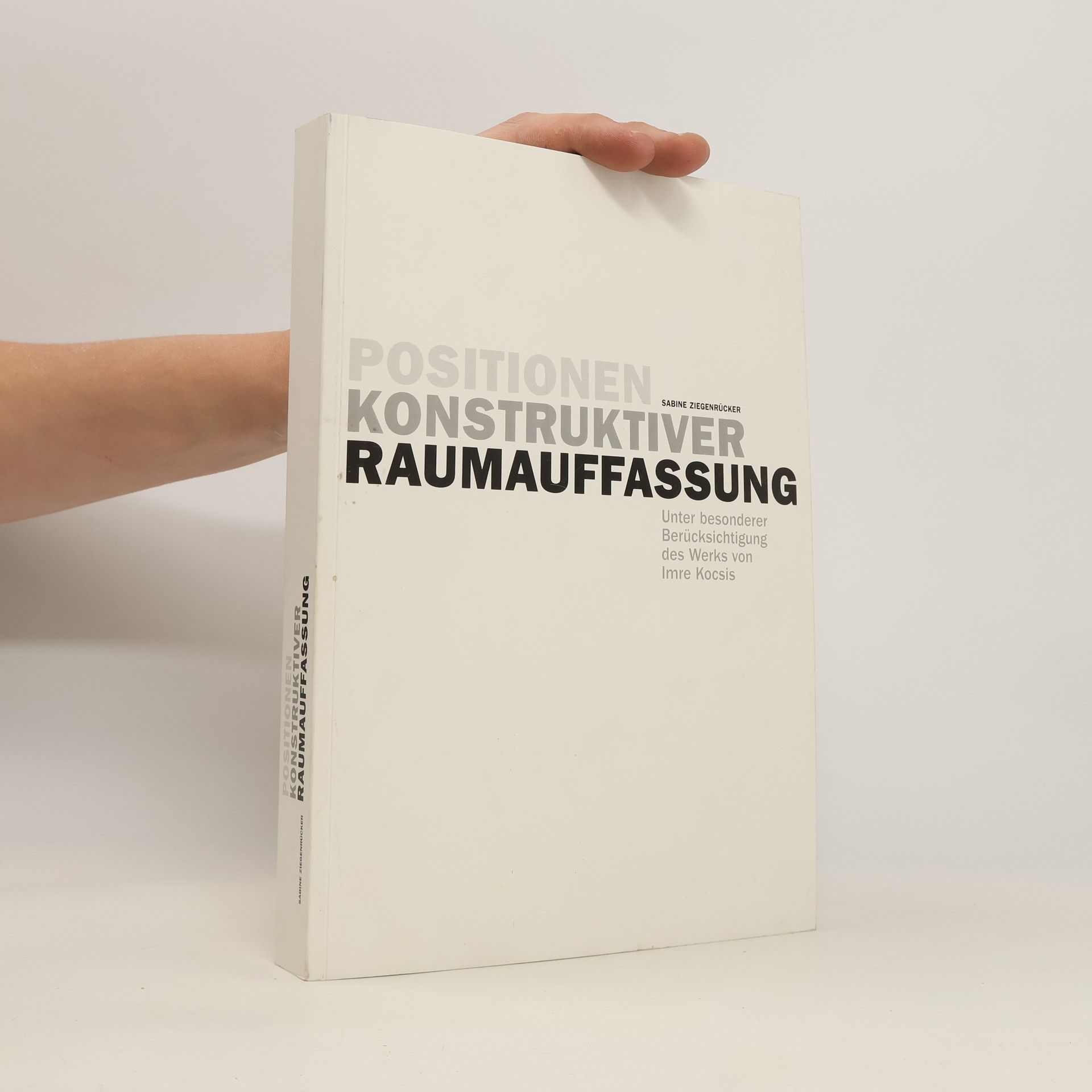 Sabine Ziegenrücker Positionen Konstruktiver Raumauffassung