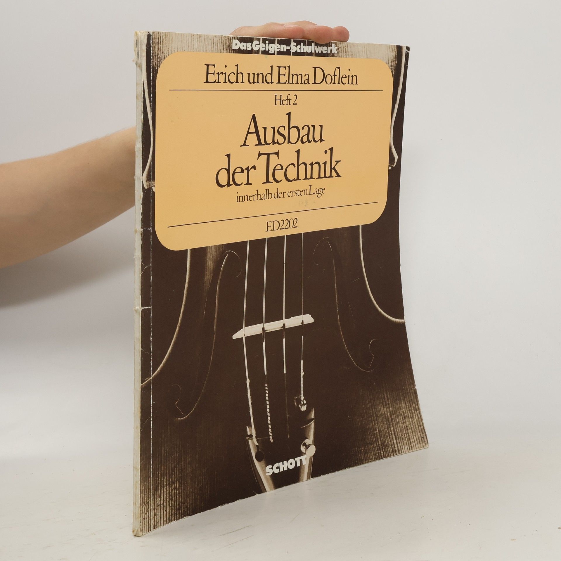 Erich Doflein Ausbau der Technik Heft 2