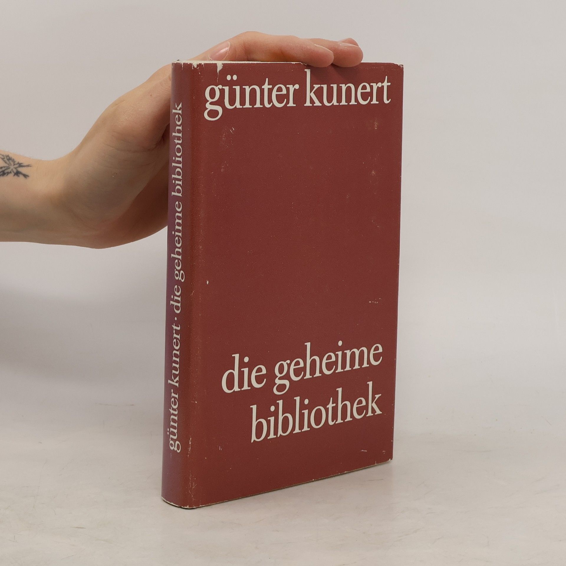 Günter Kunert Die geheime Bibliothek