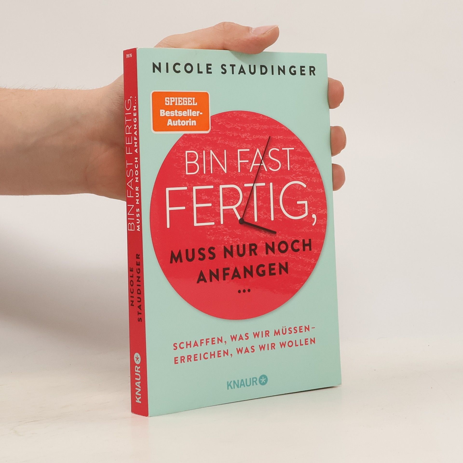 Nicole Staudinger Bin fast fertig, muss nur noch anfangen
