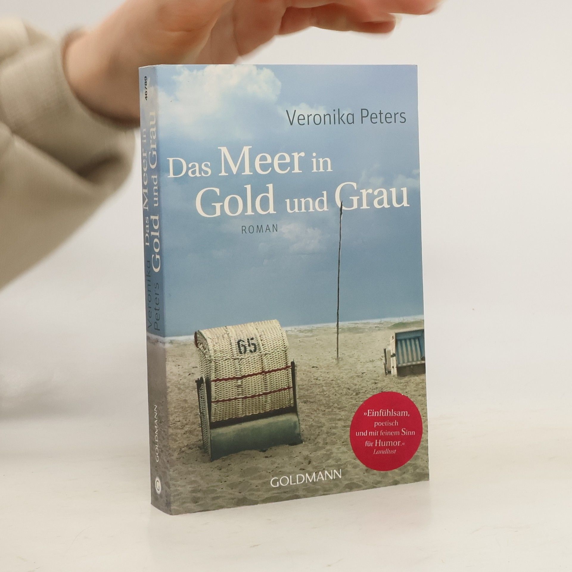 Veronika Peters Das Meer in Gold und Grau