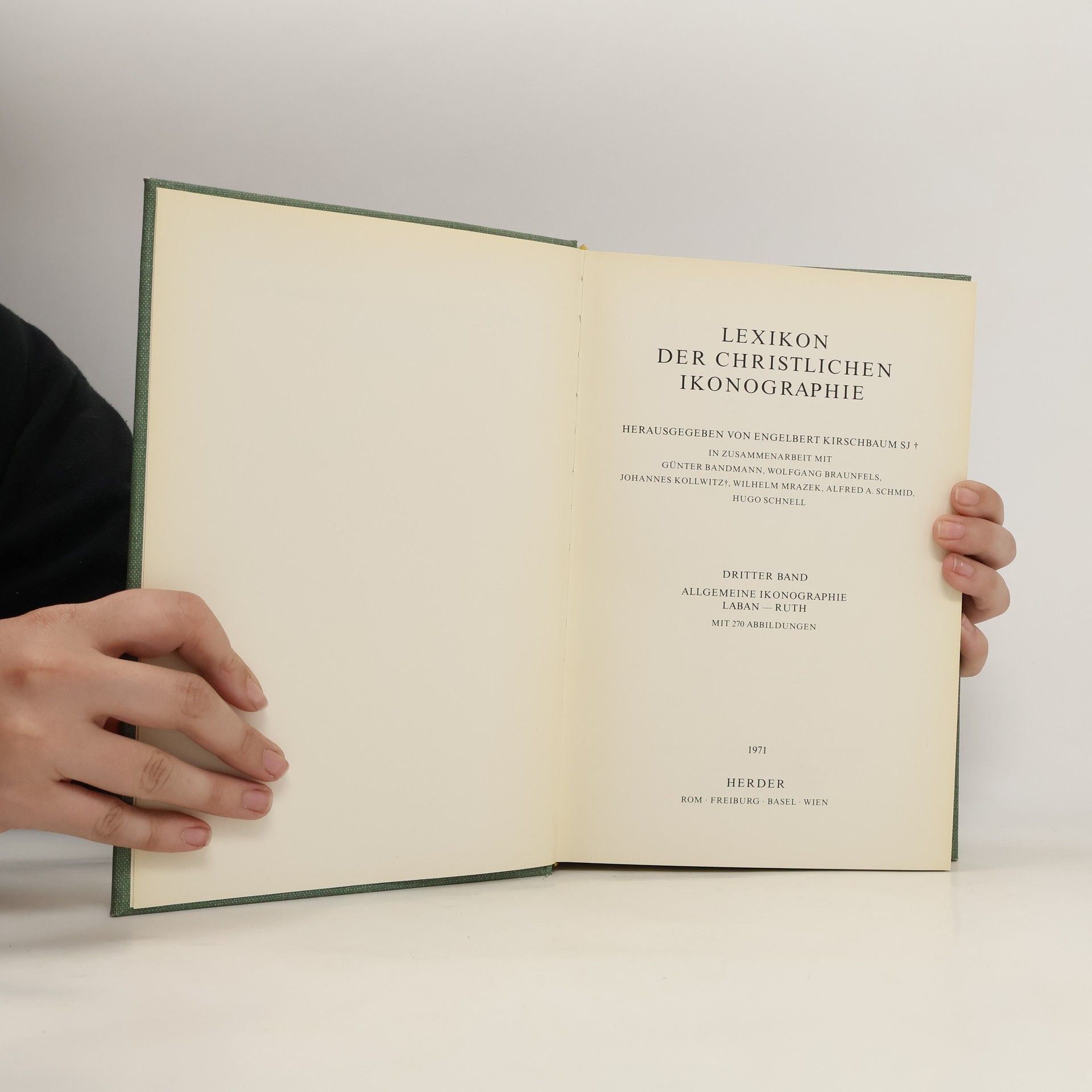 Autorenkollektiv Lexikon der christlichen Ikonographie 3