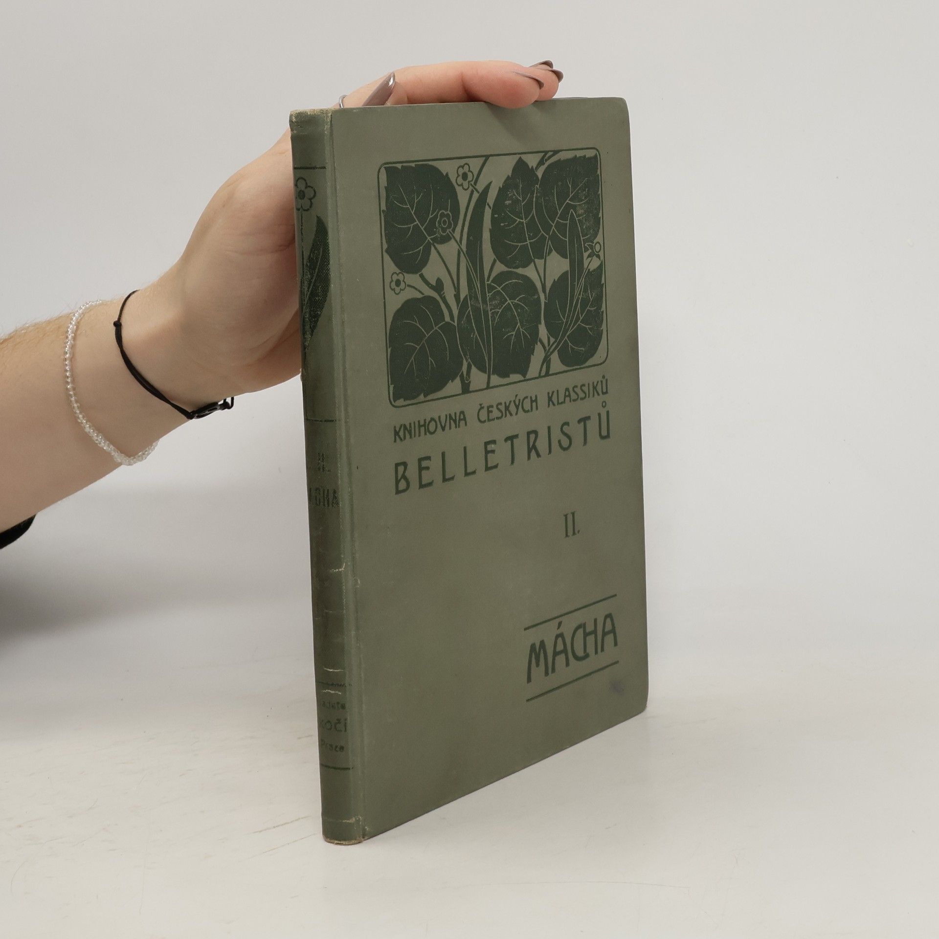 Jaroslav Šťastný Knihovna českých klassiků belletristů : Karel Hynek Mácha. Svazek II.