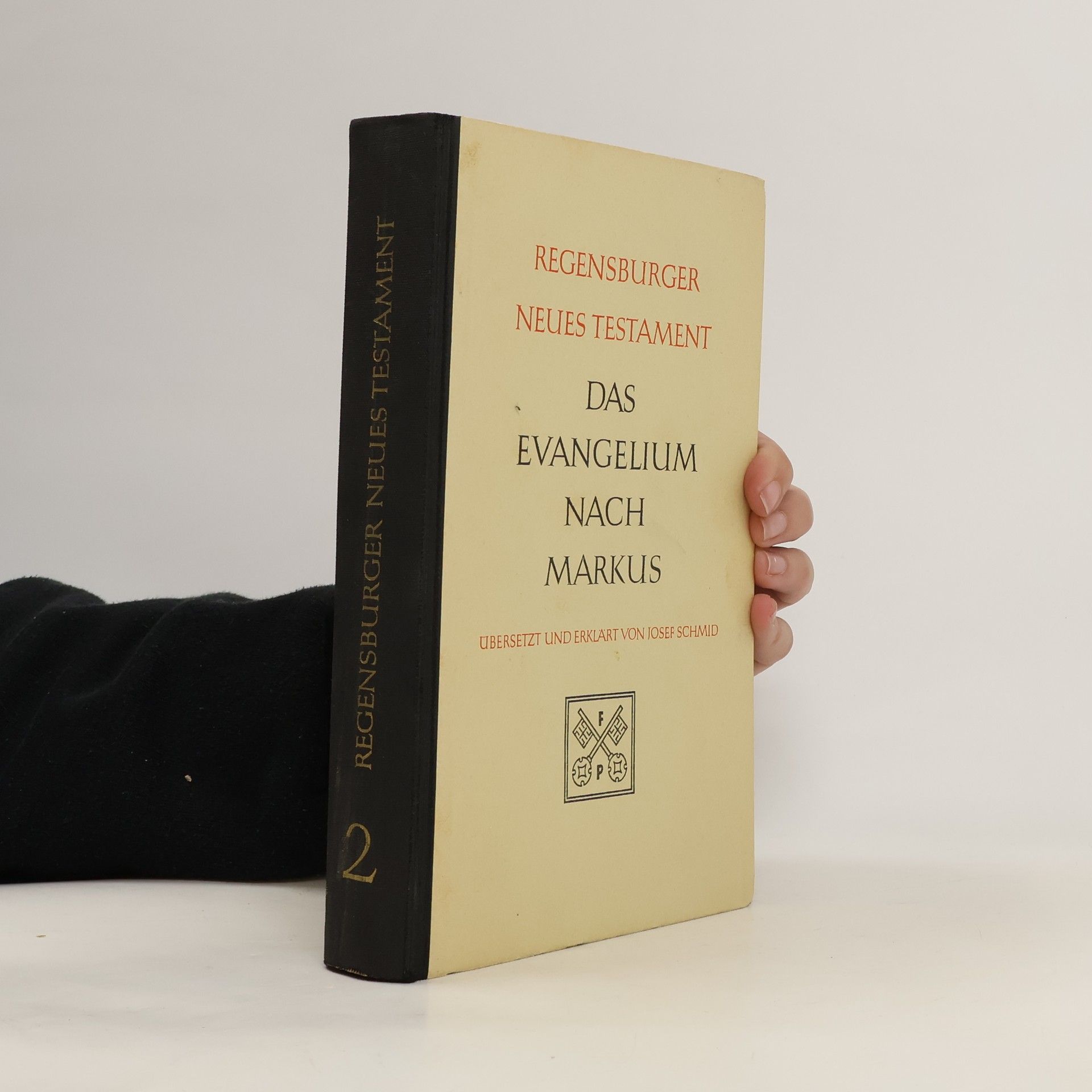 Josef Schmid Das Evangelium nach Markus 2