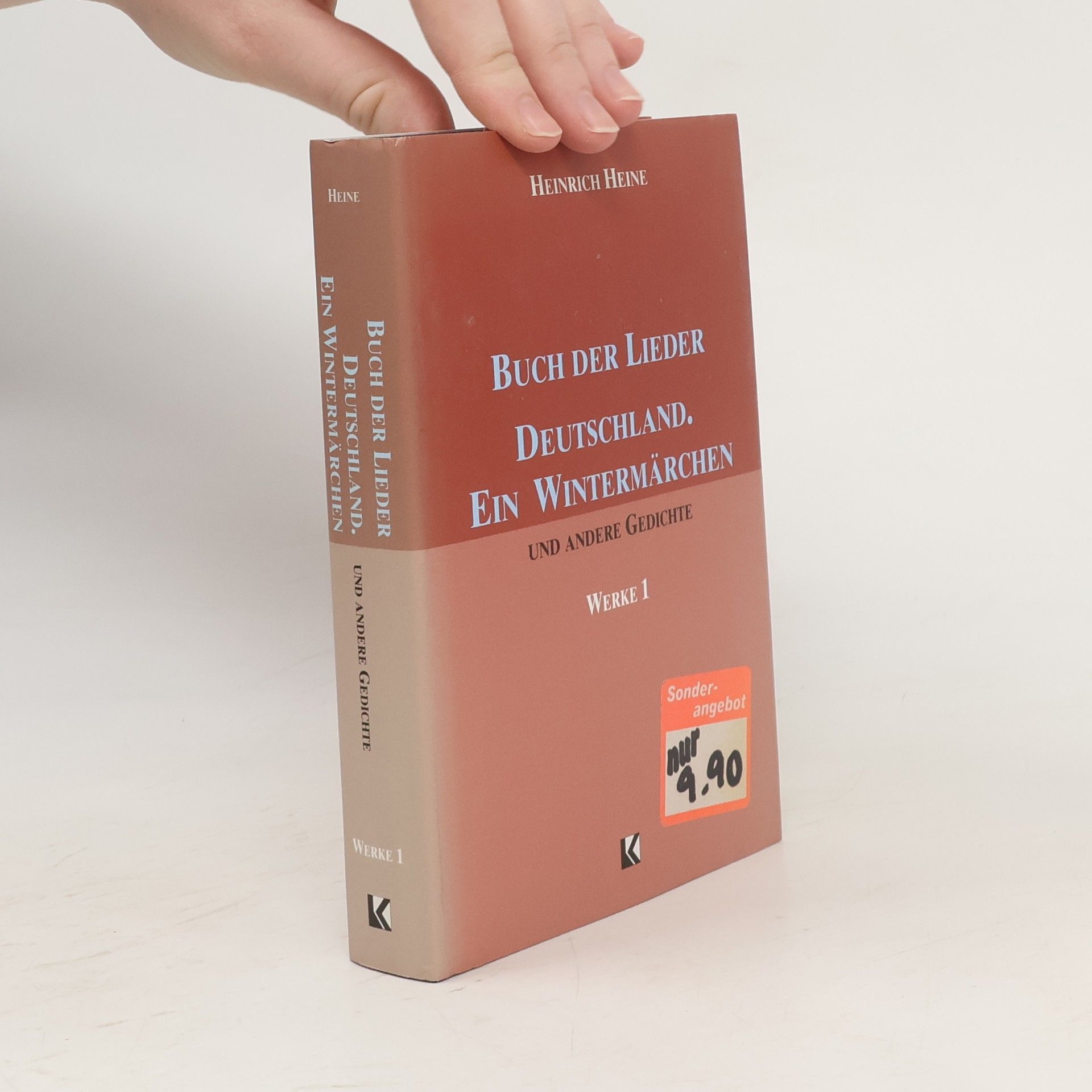 Heinrich Heine Buch Der Lieder Deutschland. Ein Wintermarchen Und Andere Gedichte
