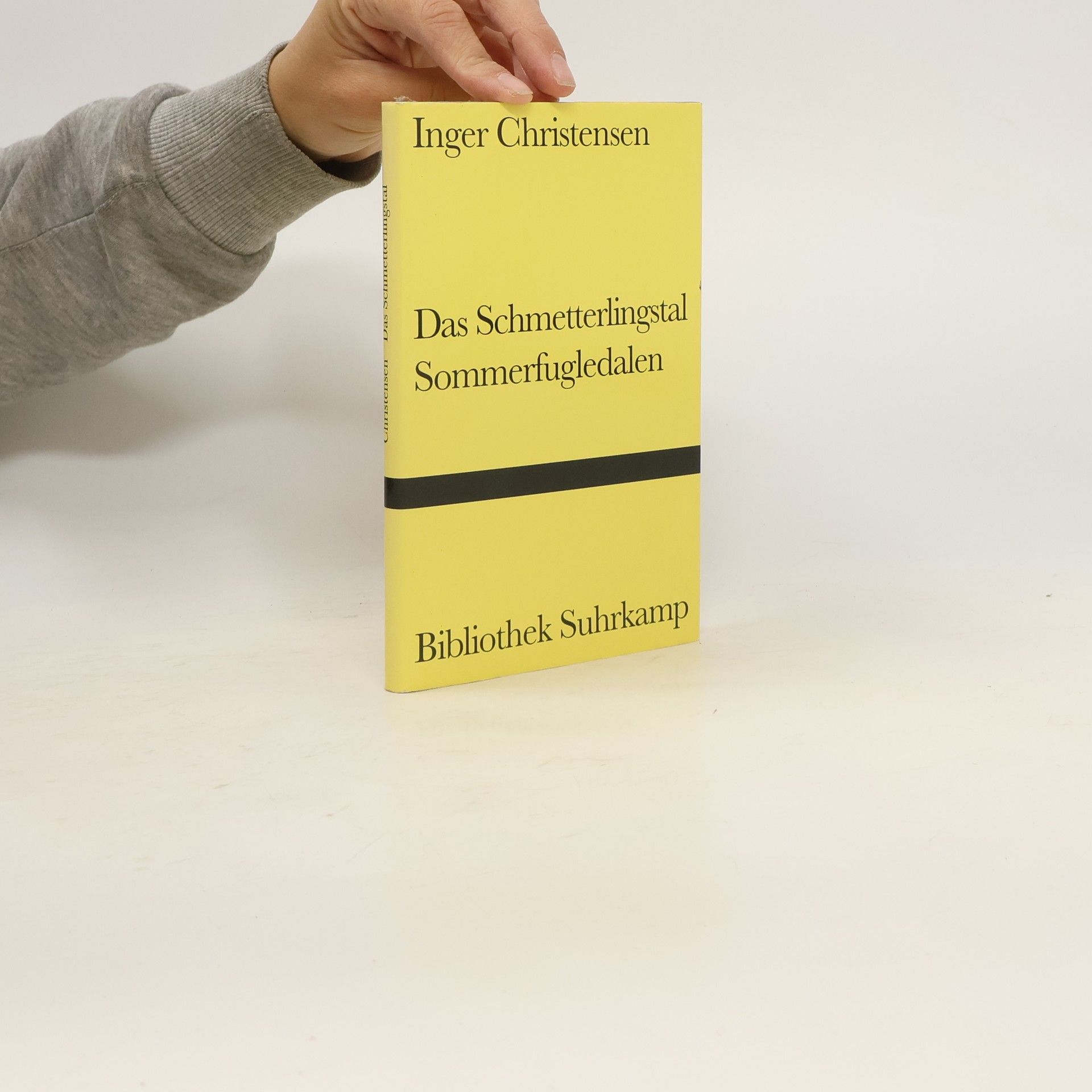 Inger Christensen Das Schmetterlingstal. Sommerfugledalen