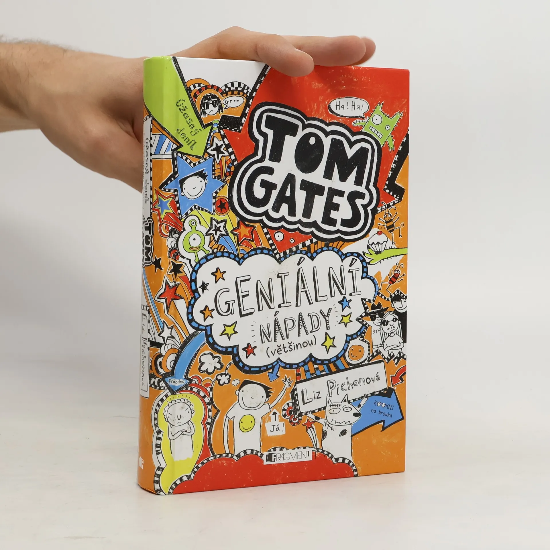 Úžasný deník - Tom Gates. Geniální nápady (většinou) | Book | Hardcover | Liz Pichon | CS