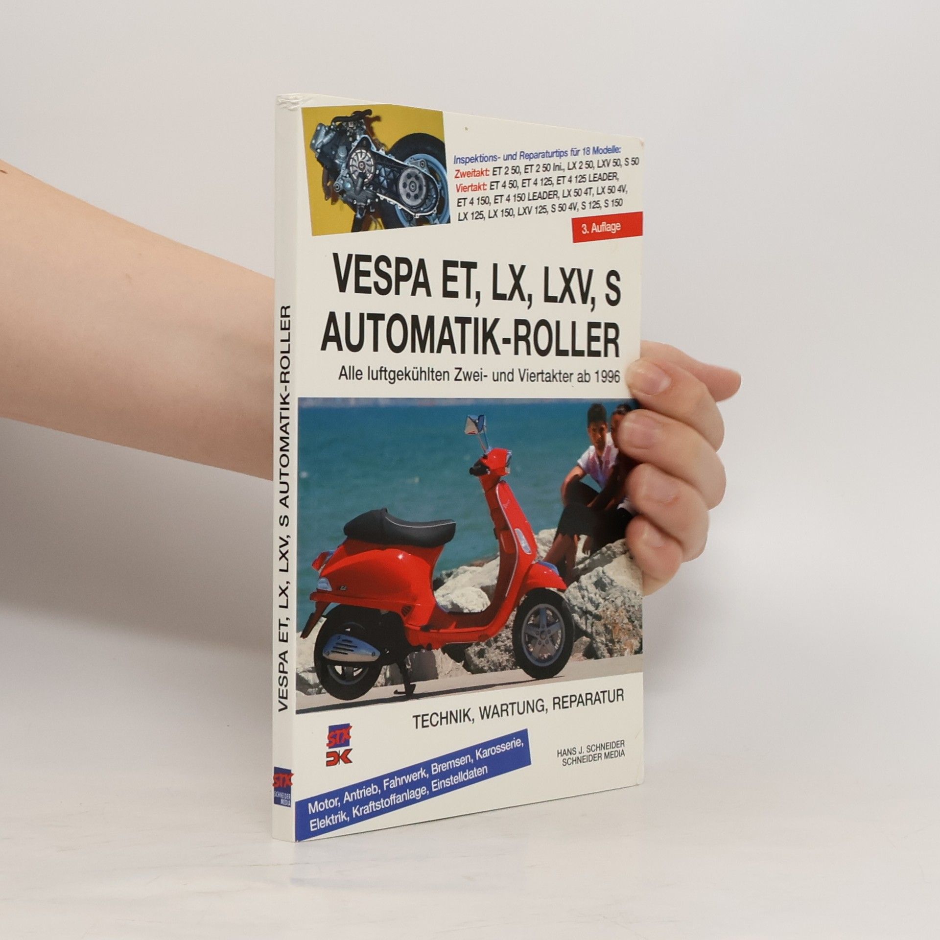 Hans-Jürgen Schneider Vespa ET, LX Automatik-Roller