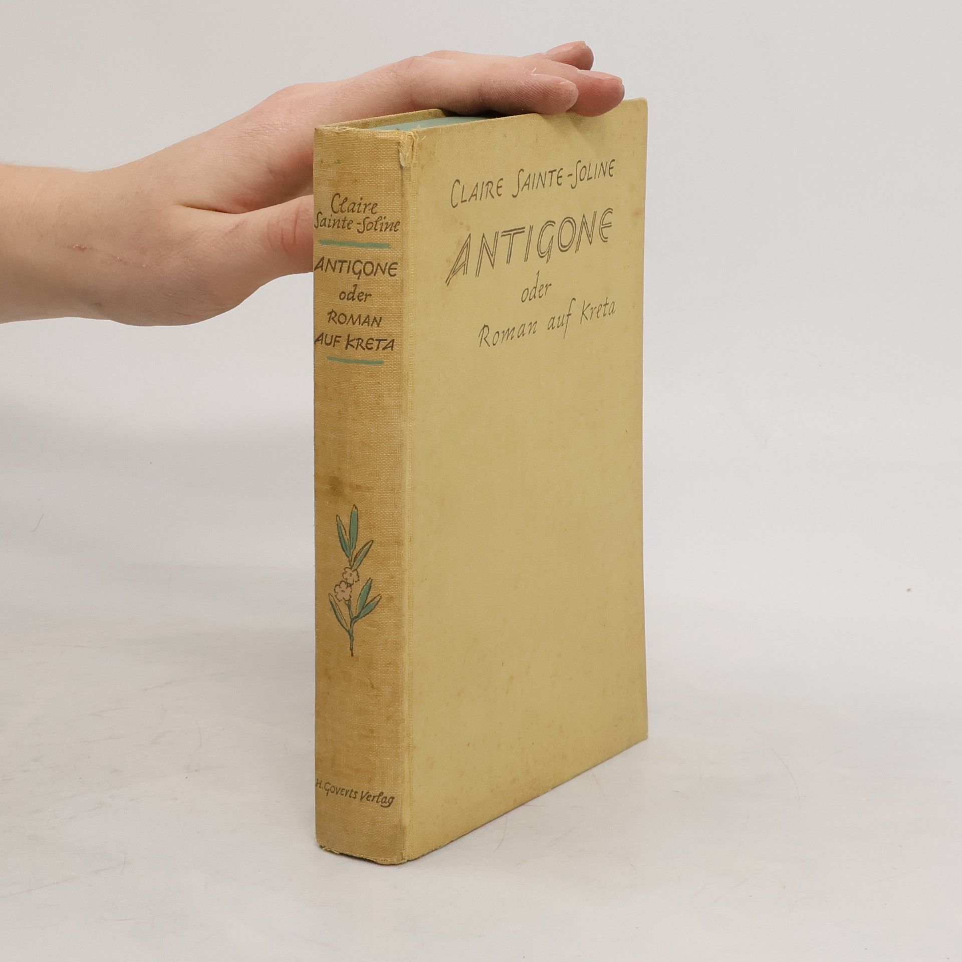Claire Sainte-Soline Antigone oder Roman auf Kreta