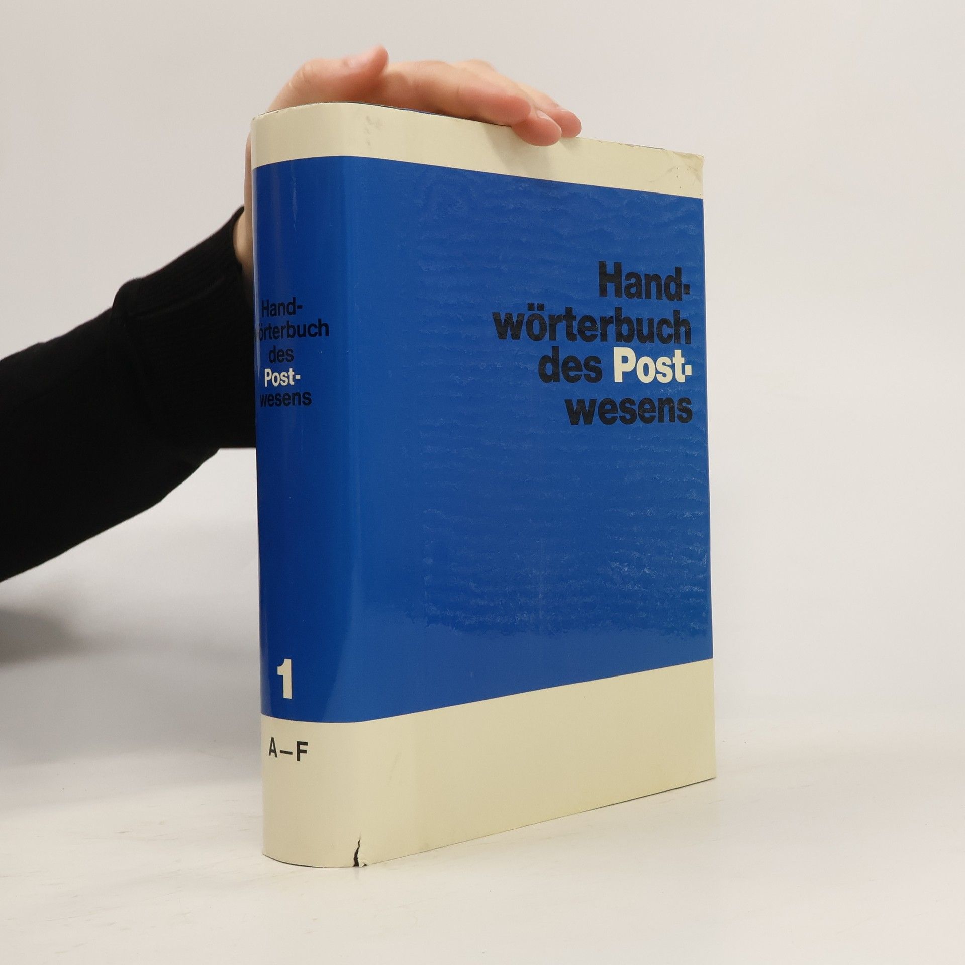 Dr. jur. Hans Steinmetz Handwörterbuch des Postwesens 1. Band