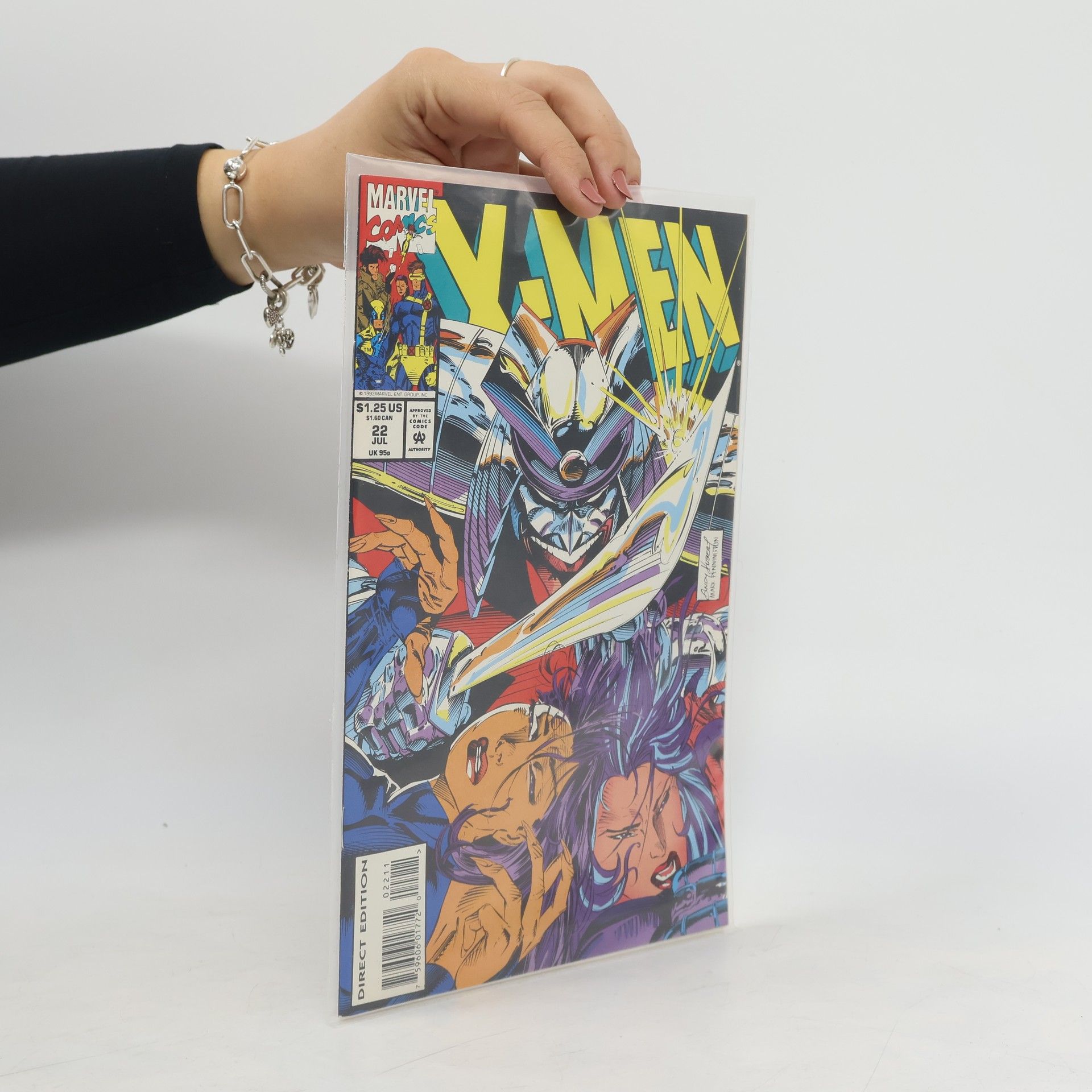kolektiv X-Men #22 Vol. 1 July 1993