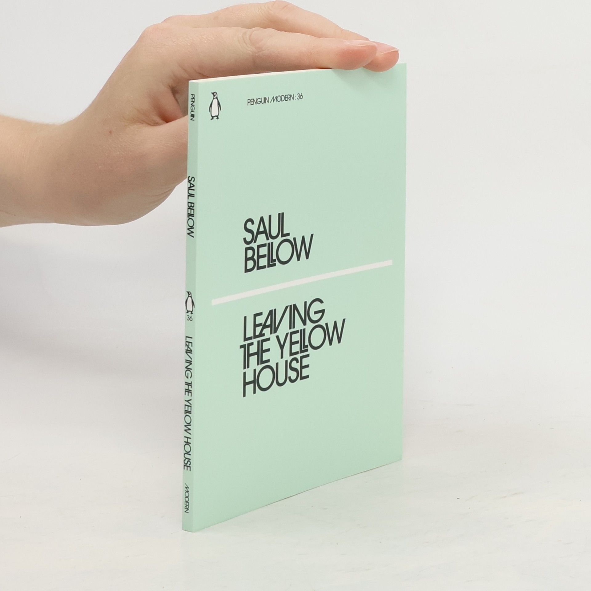 Saul Bellow Leaving the Yellow House