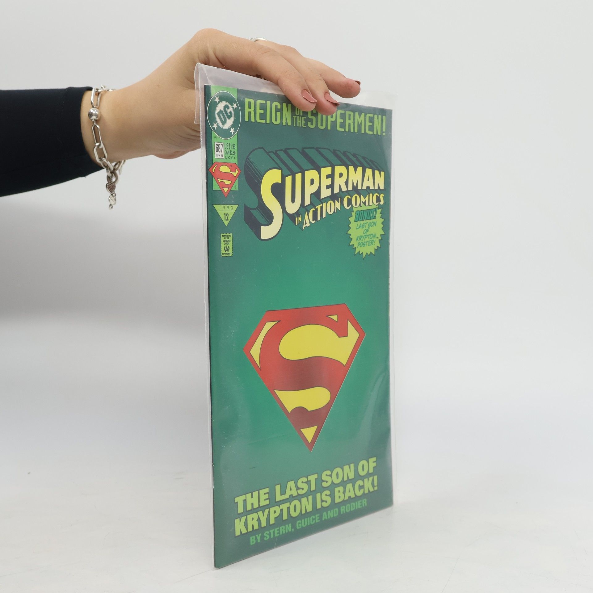 kolektiv Reign of the Supermen! Superman in Action Comics 687