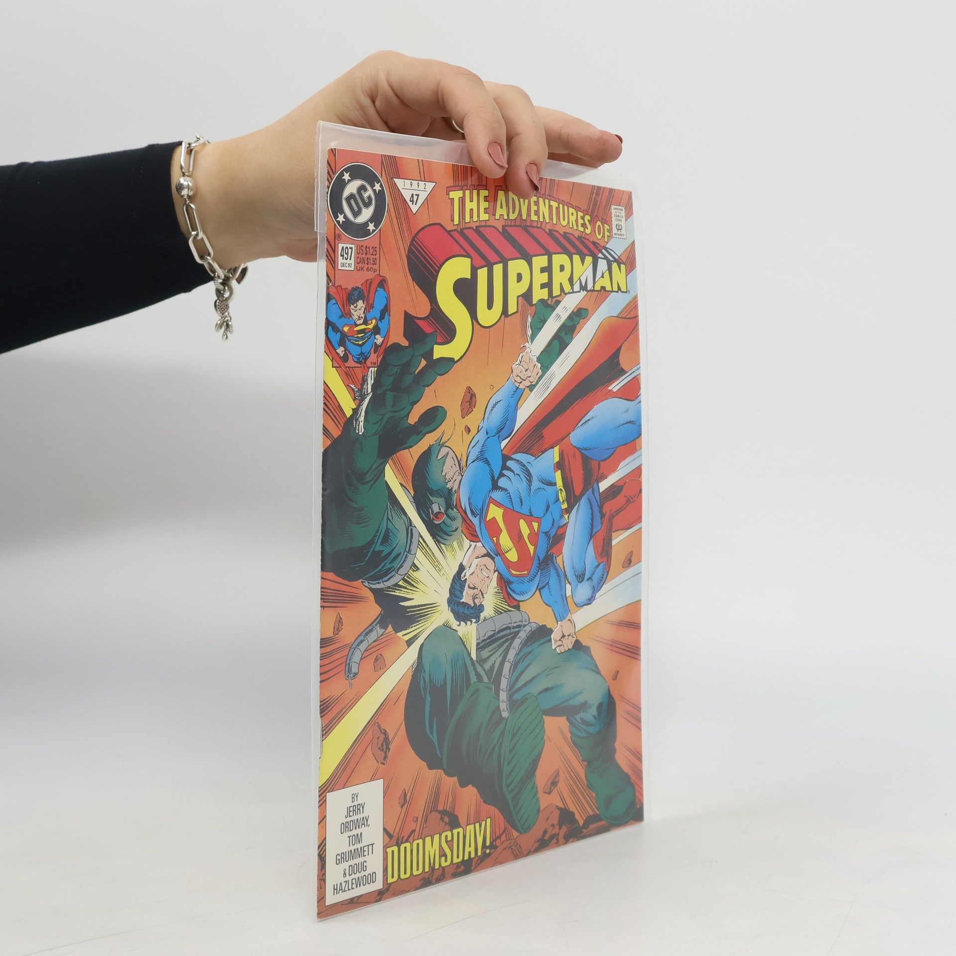 Jerry Ordway The Adventures of Superman 497, 47/1992