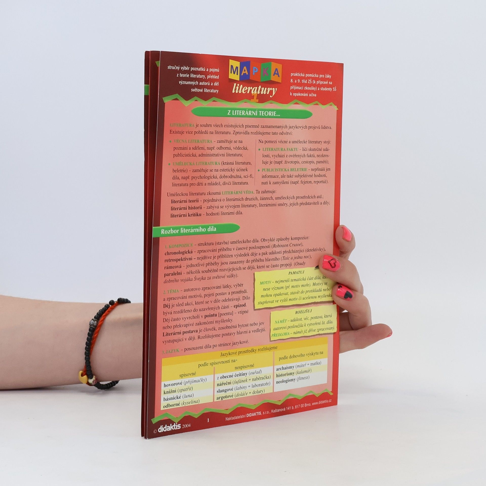 kolektiv Mapka literatury 1