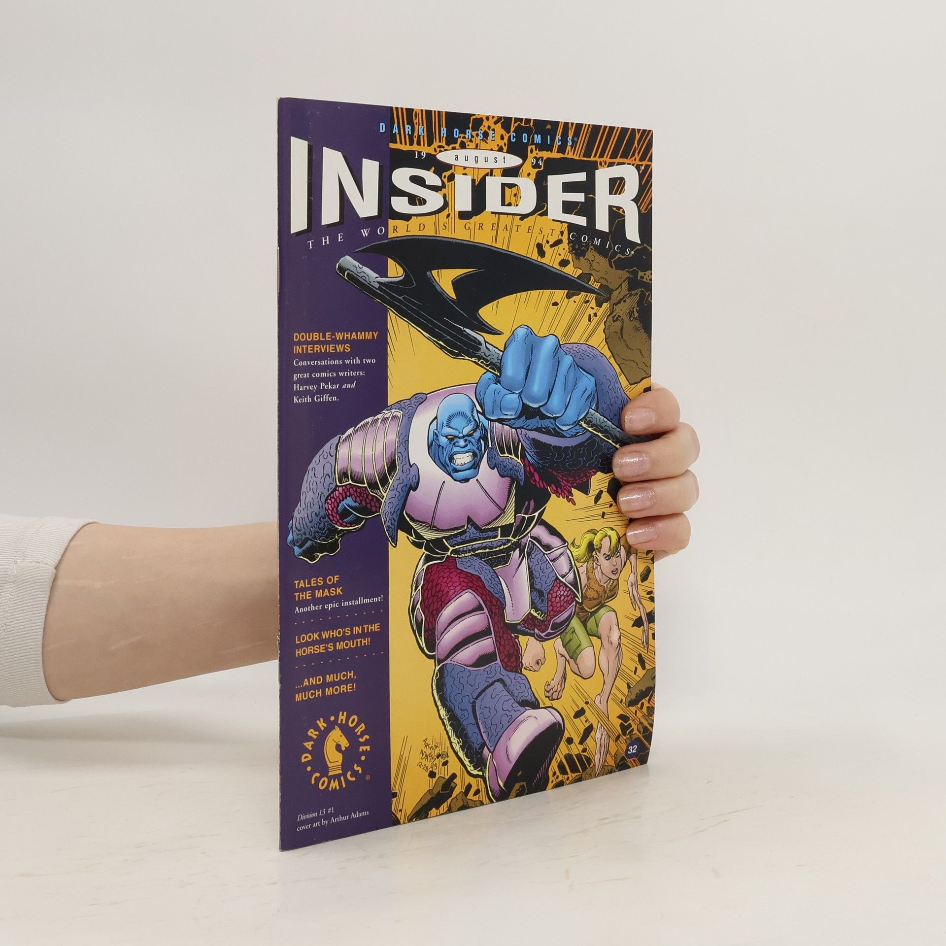 Autores varios  Dark Horse Insider 32. Insider 8/1994