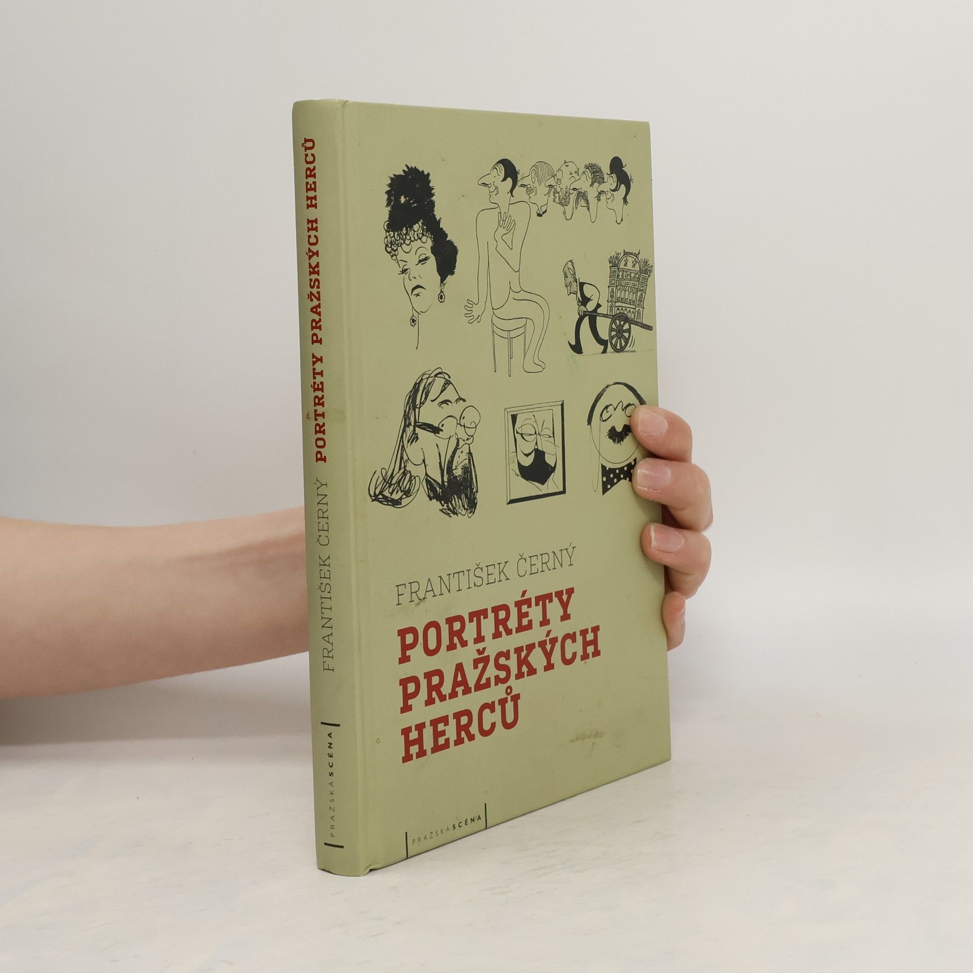 František Černý Portréty pražských herců