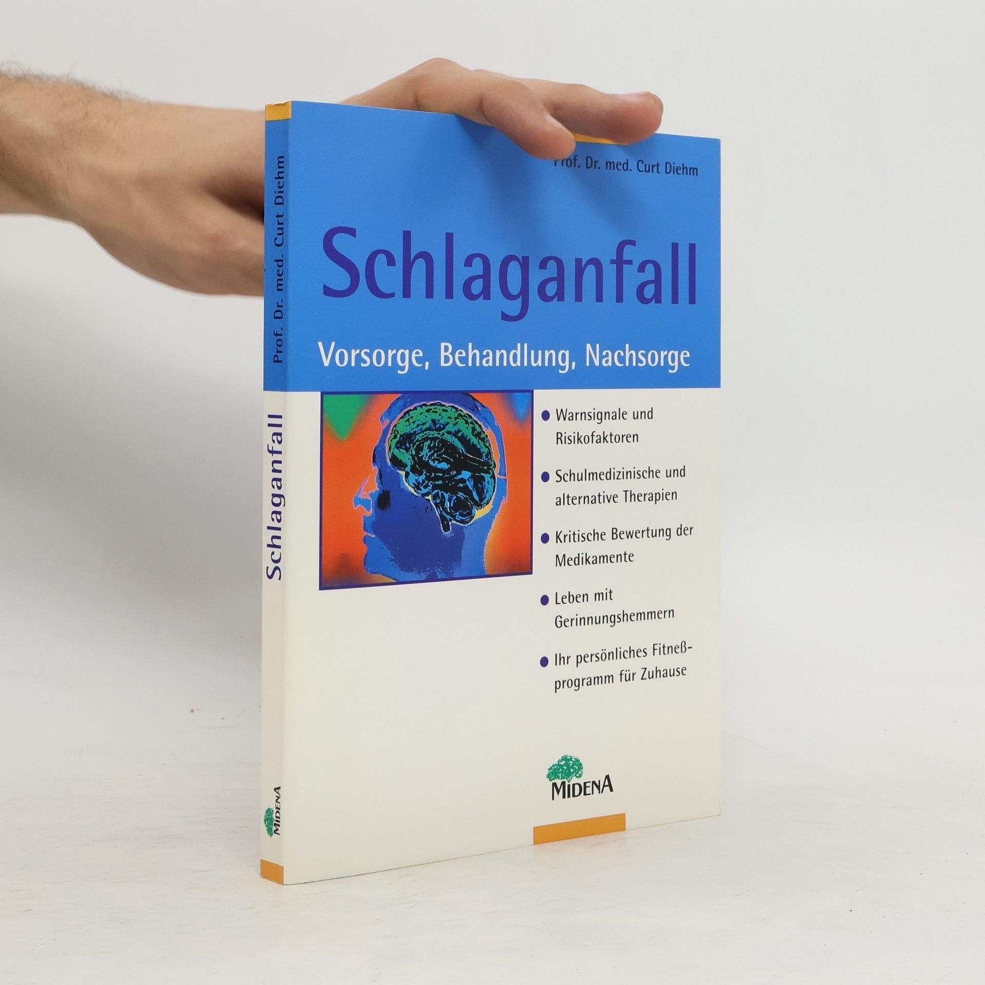 Curt Diehm Schlaganfall