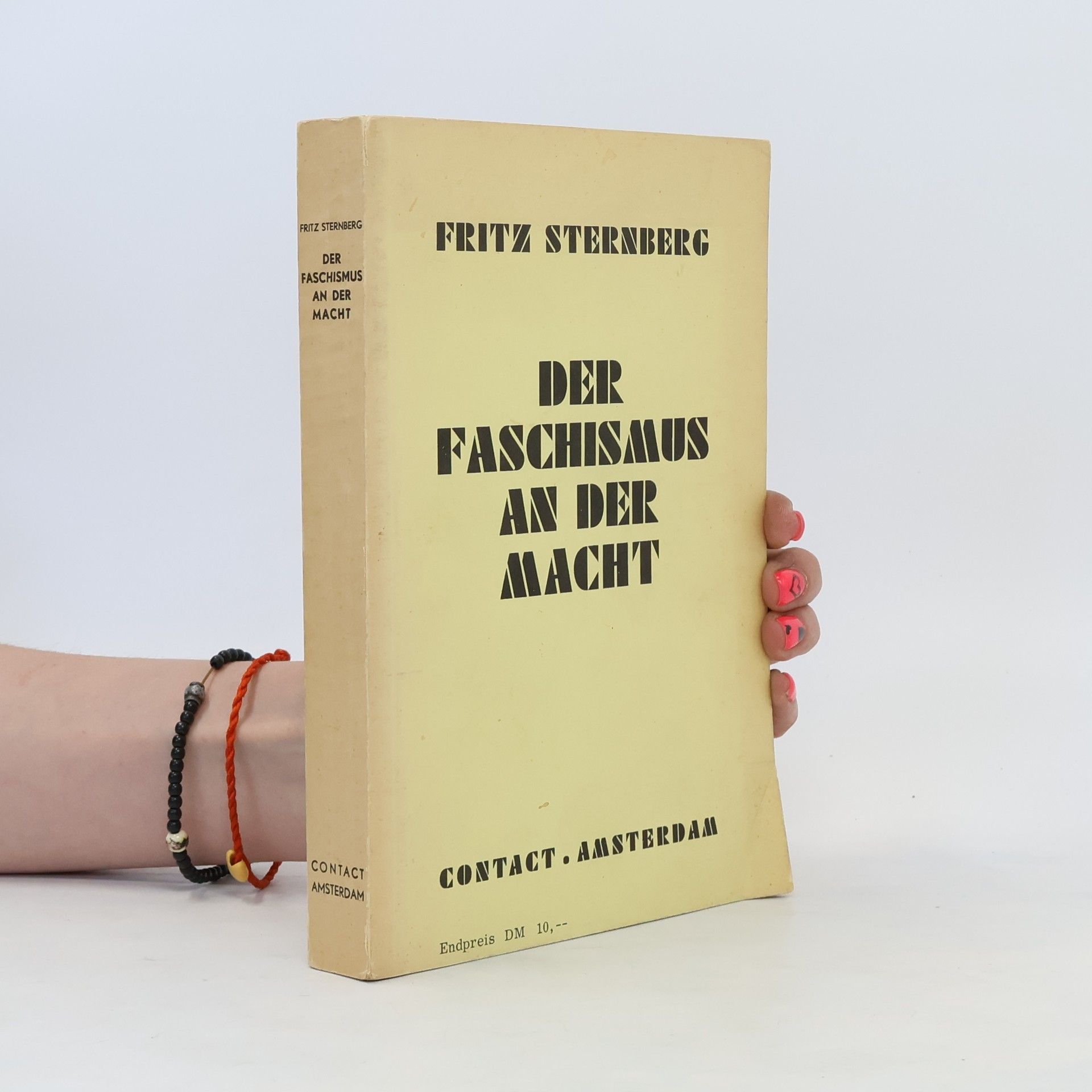 Fritz Sternberg Der Faschismus an der Macht