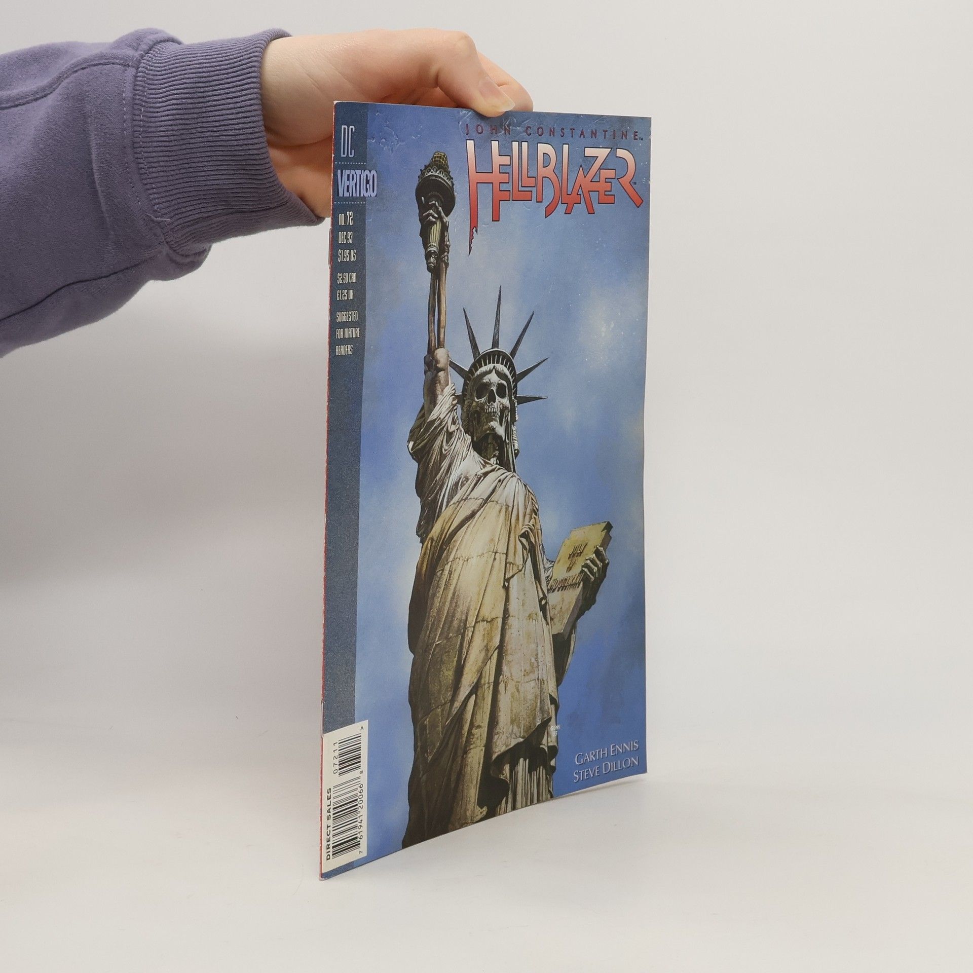 Garth Ennis Hellblazer 72