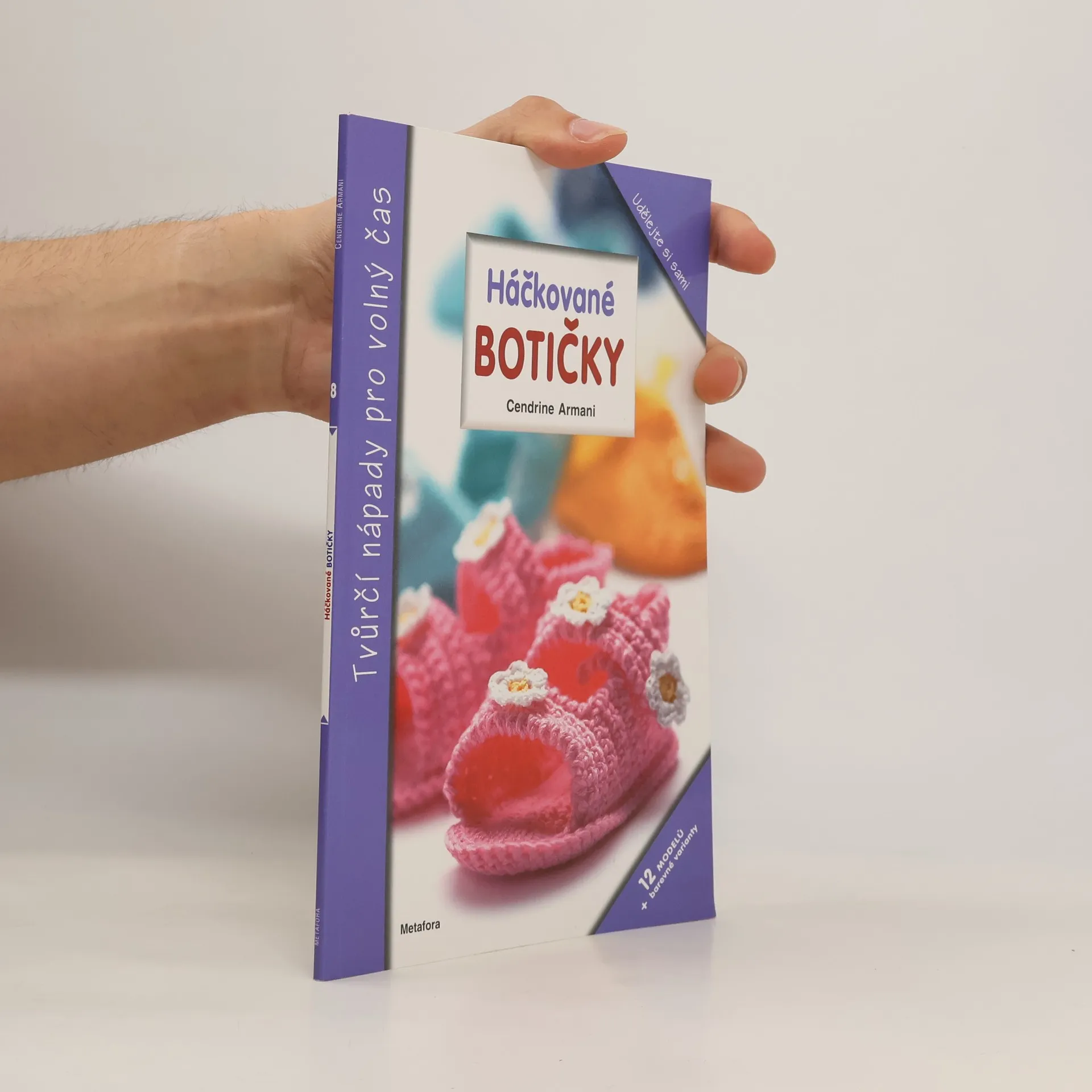 Háčkované botičky - 12 modelů | Kniha | mäkká | Cendrine Armani | CS