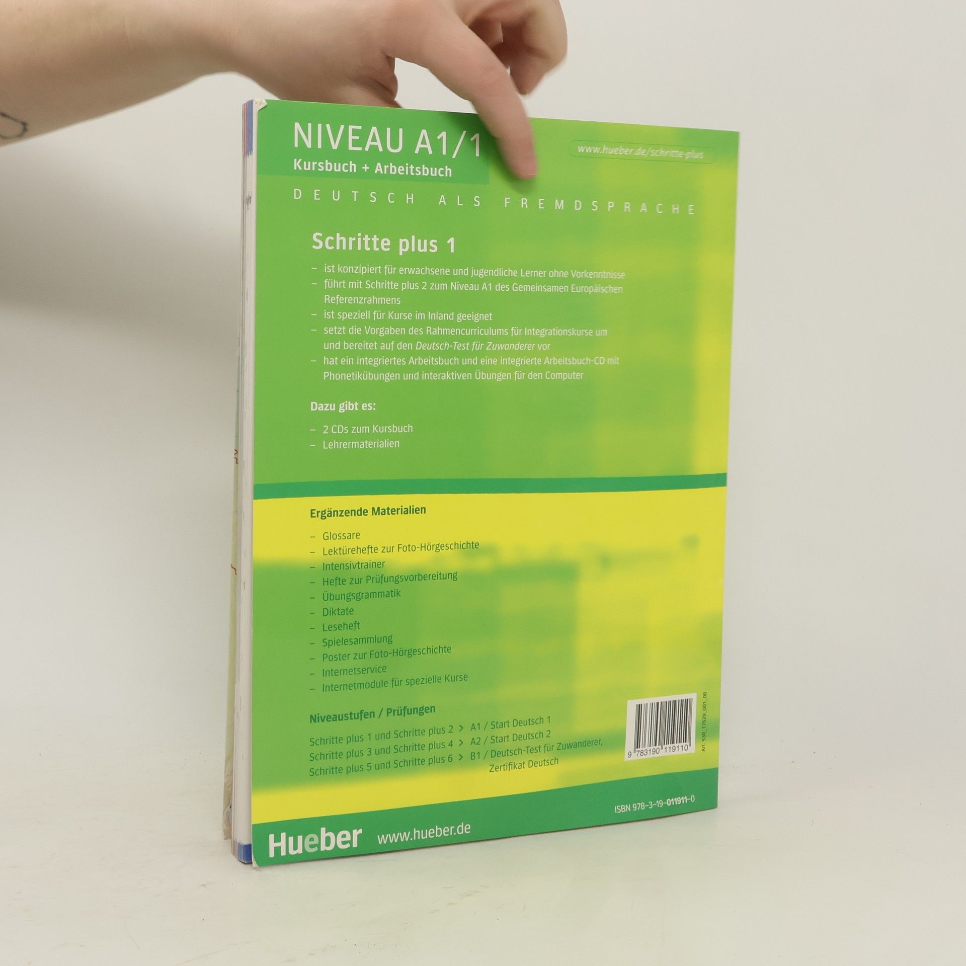 Kolektiv autorů Schritte plus 1. Niveau A1/1