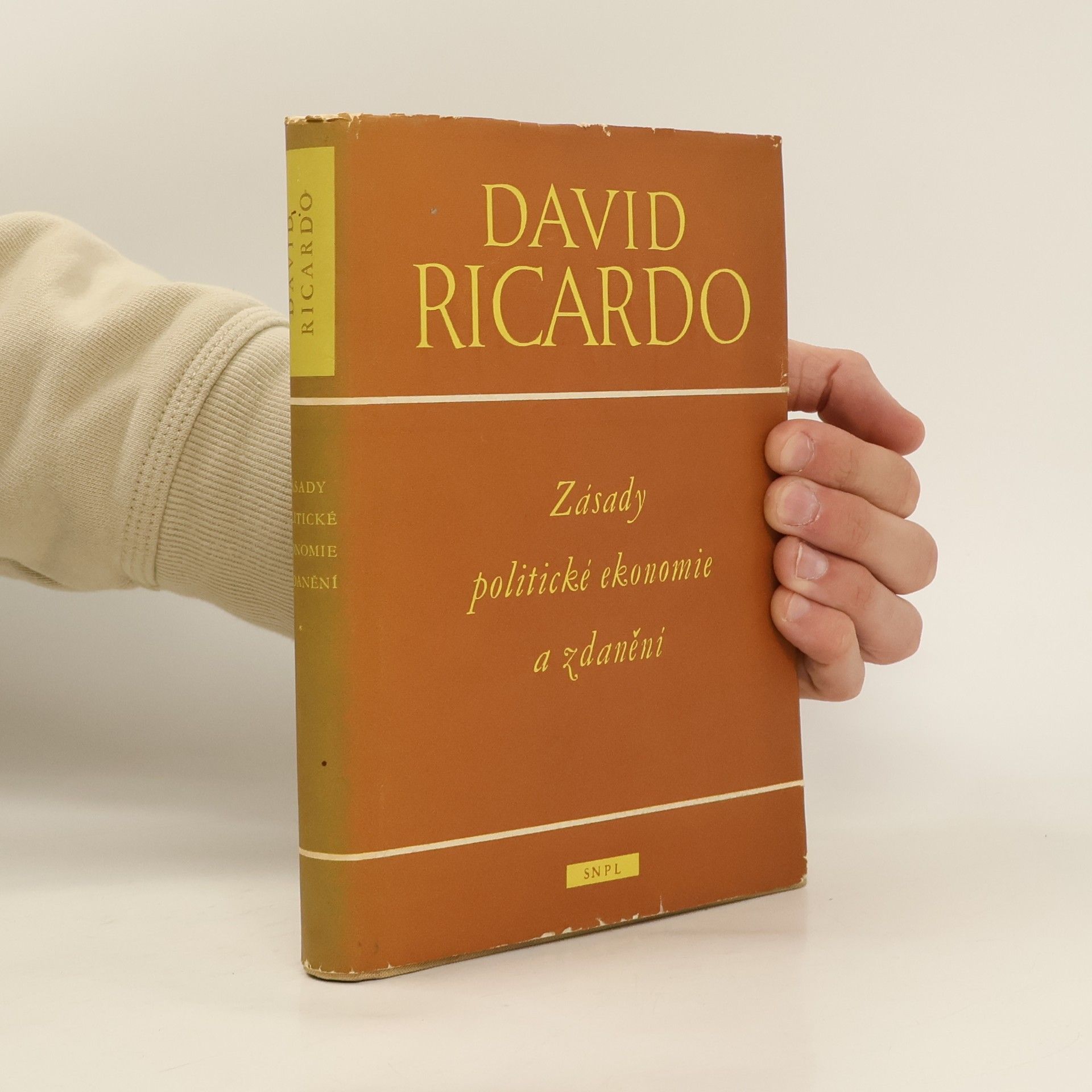 David Ricardo Zásady politické ekonomie a zdanění
