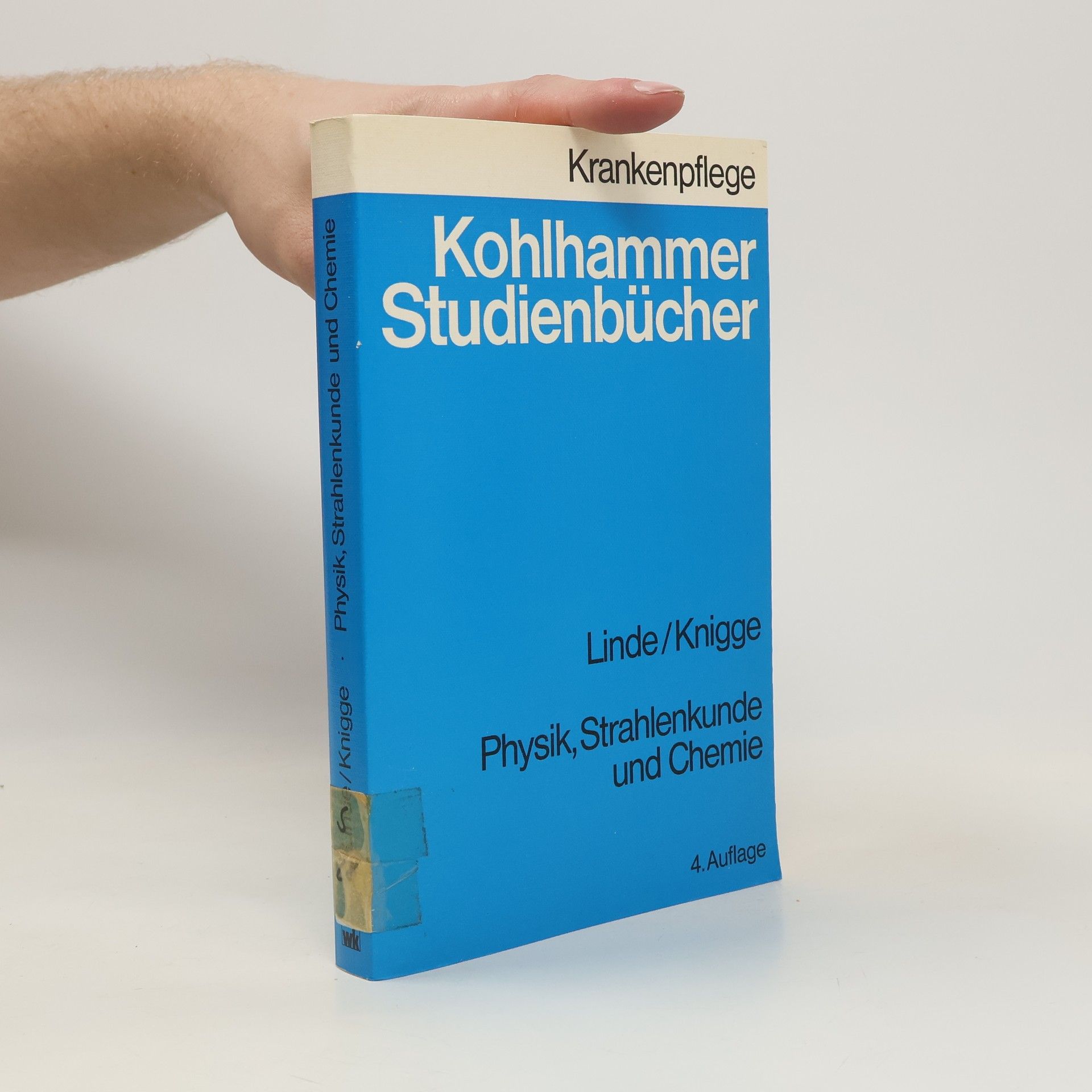 Otfried Linde Physik, Strahlenkunde und Chemie