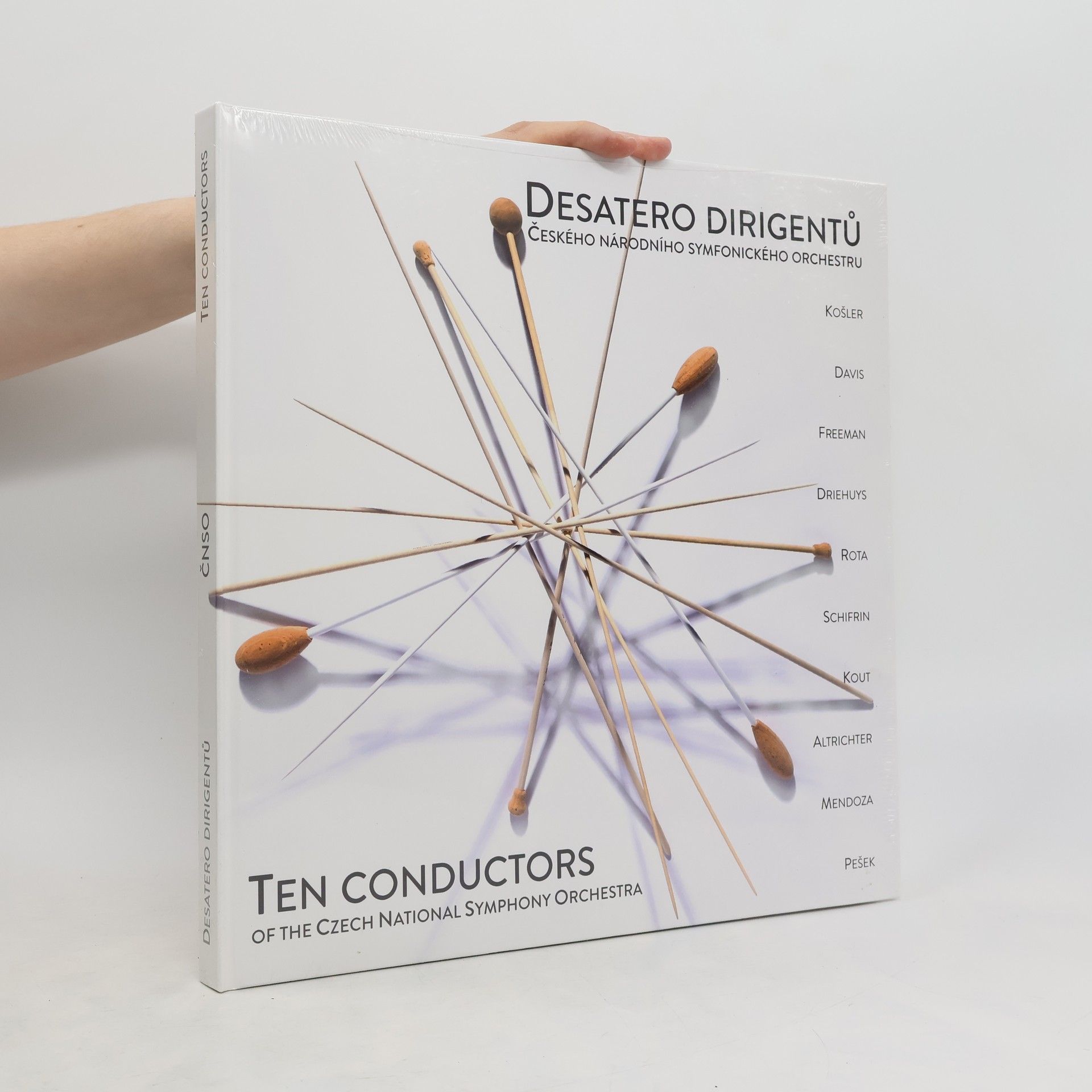 Collectif d'auteurs Desatero dirigentů Českého národního symfonického orchestru = Ten conductors of the Czech National Symphony Orchestra Ten conductors of the Czech National Symphony Orchestra