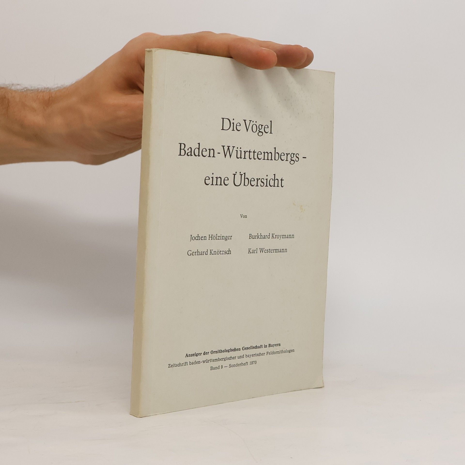 Collectif d'auteurs Die Vögel Baden-Württembergs eine Übersicht